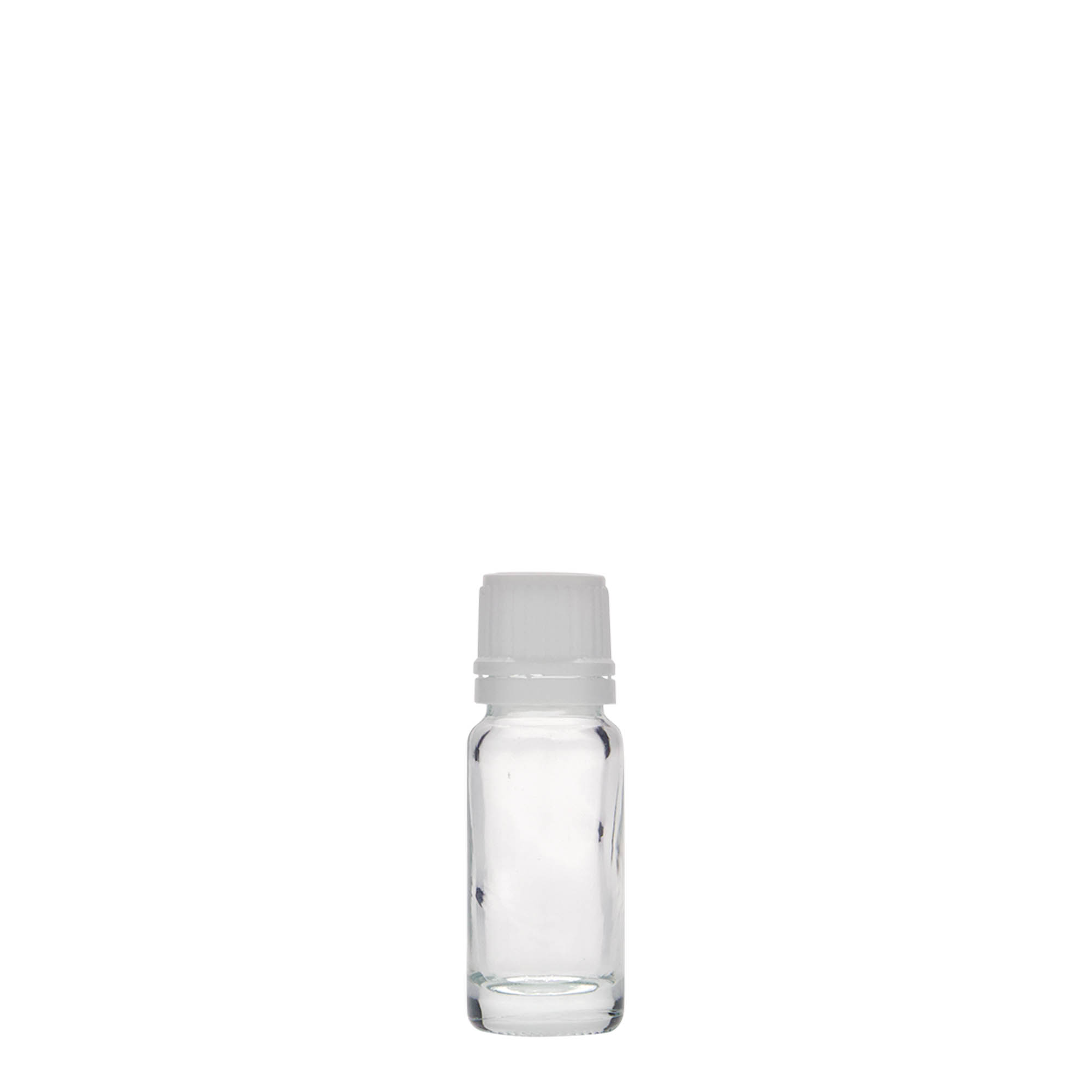 Flacon medical de 10 ml, sticlă, gura: DIN 18