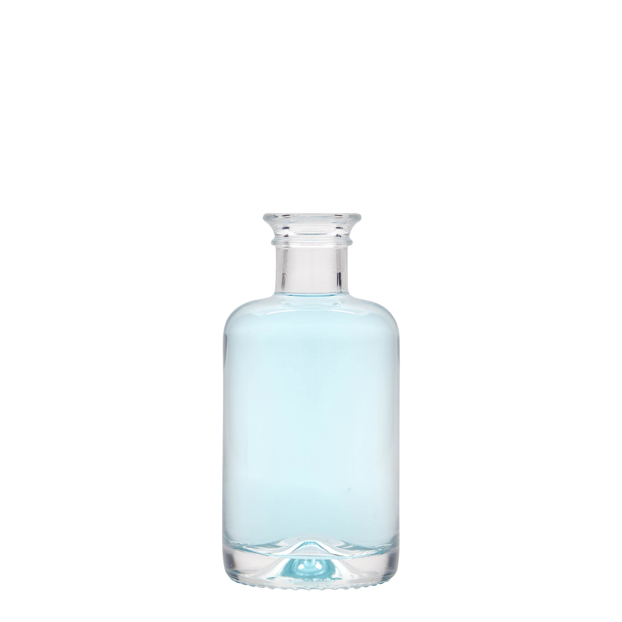 Sticlă de sticlă de 100 ml pentru farmacist, gura: dop