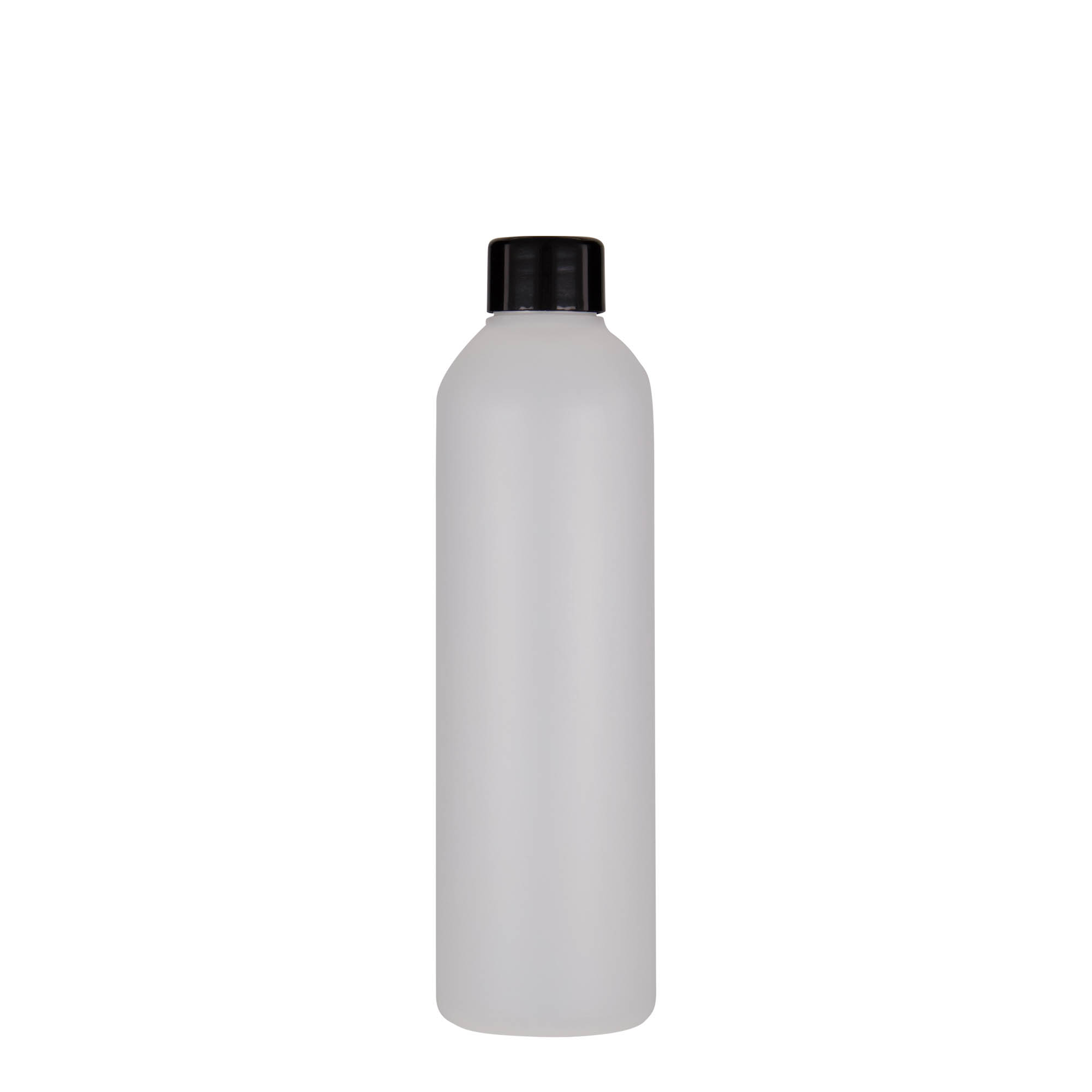 250 ml sticlă din plastic „Tuffy”, HDPE, natural, gura: 24/410 250 ml sticlă din plastic „Tuffy”, HDPE, natural, gura: 24/410