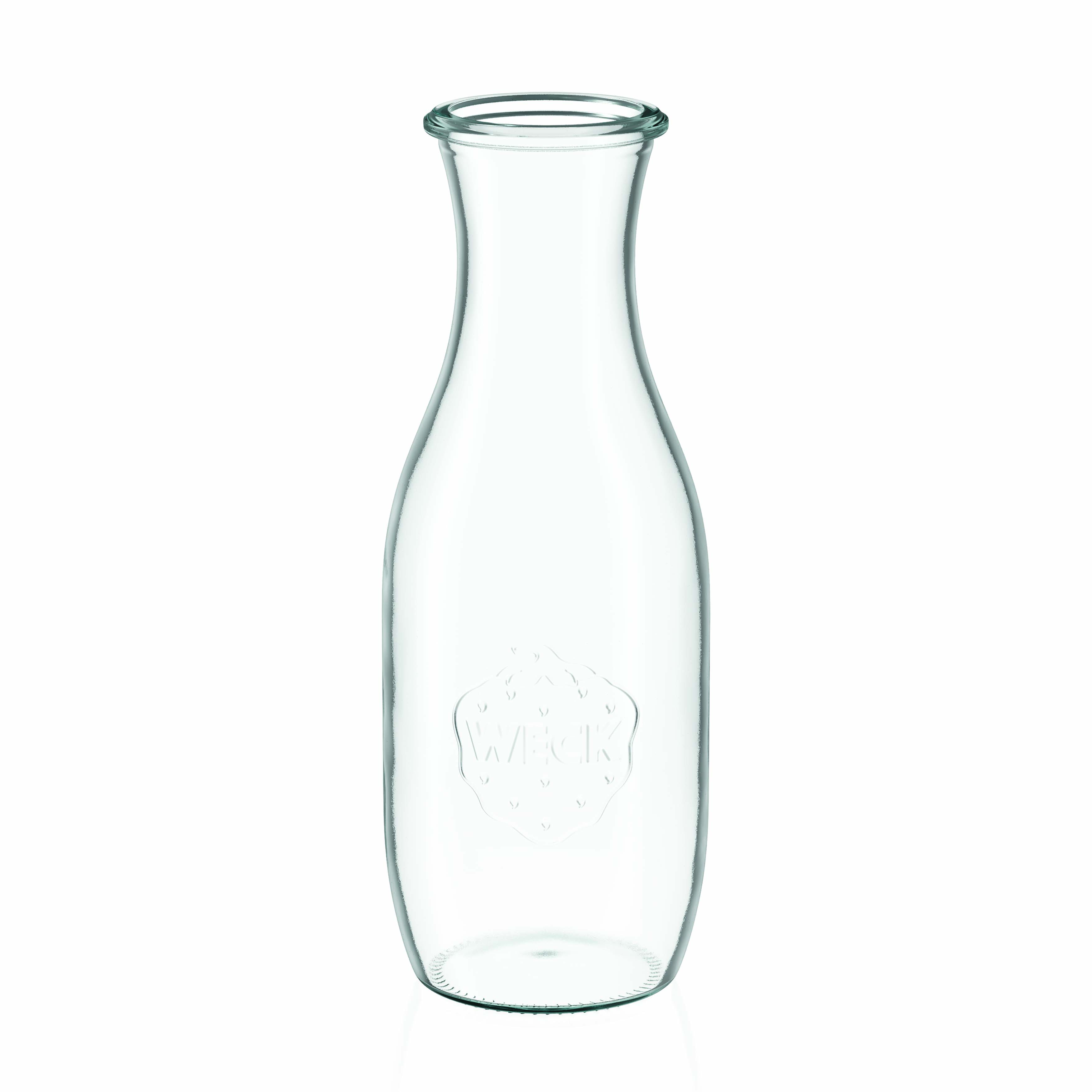 1.000 ml sticlă de suc WECK, gura: margine rotundă