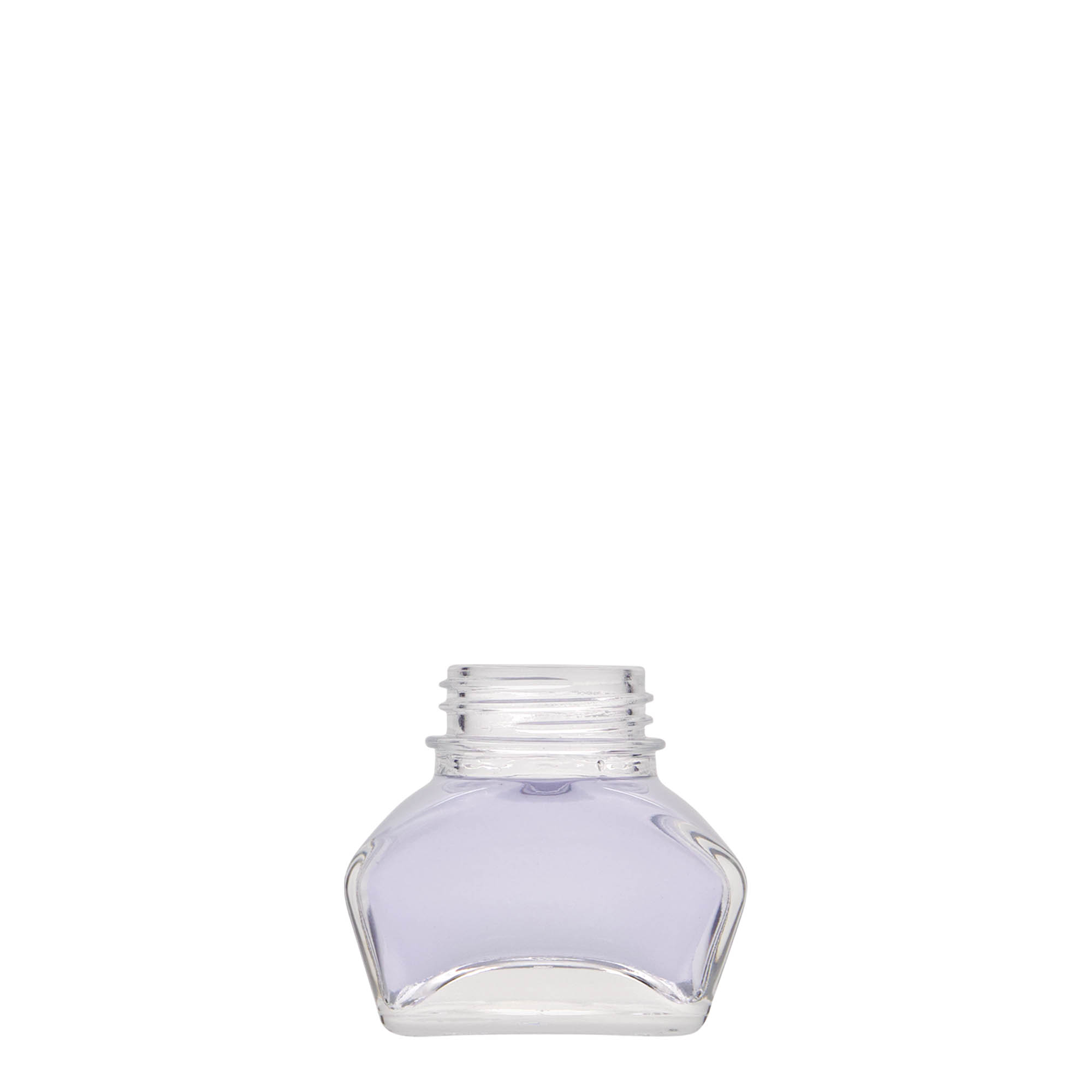 30 ml sticluță de cerneală, dreptunghiulară, gura: capac cu filet 30 ml sticluță de cerneală, dreptunghiulară, gura: capac cu filet