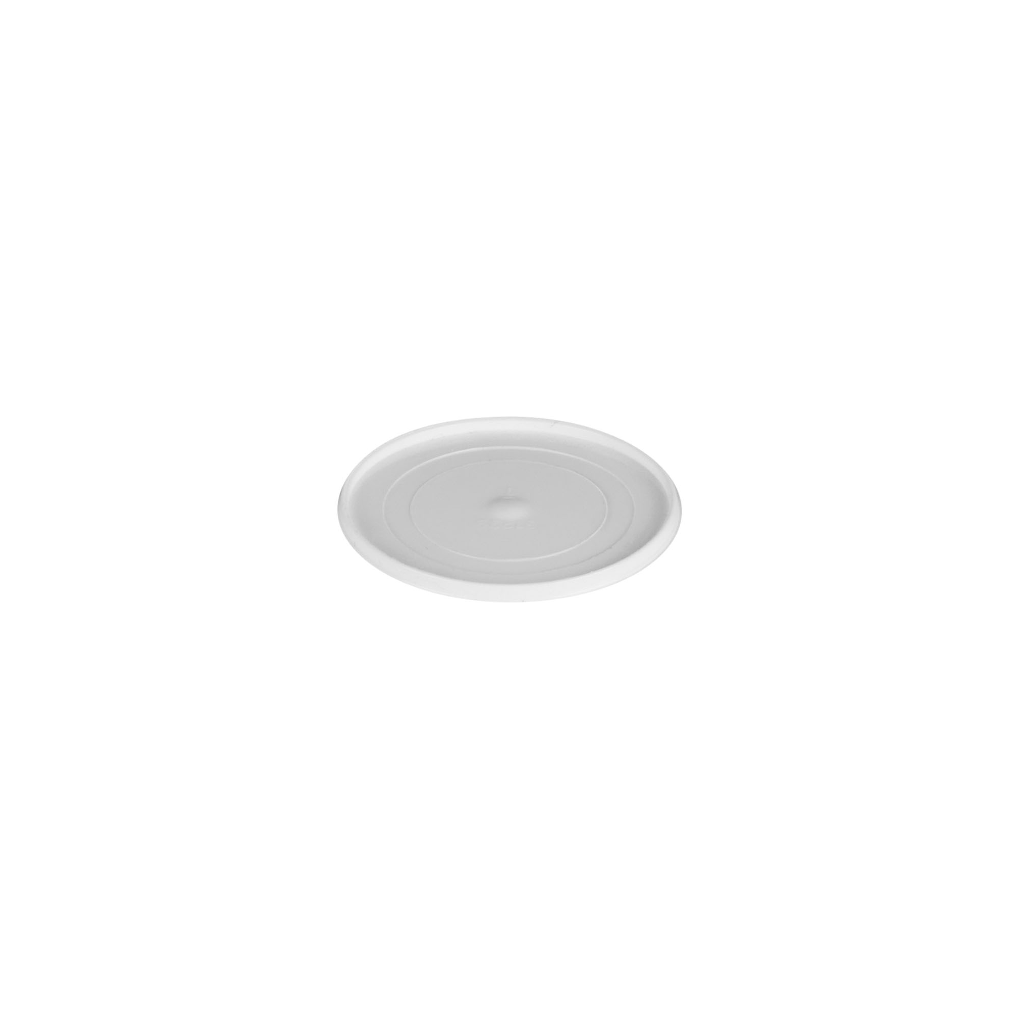 Disc de acoperire pentru 5 ml 'Bianca', plastic PP, alb Disc de acoperire pentru 5 ml 'Bianca', plastic PP, alb