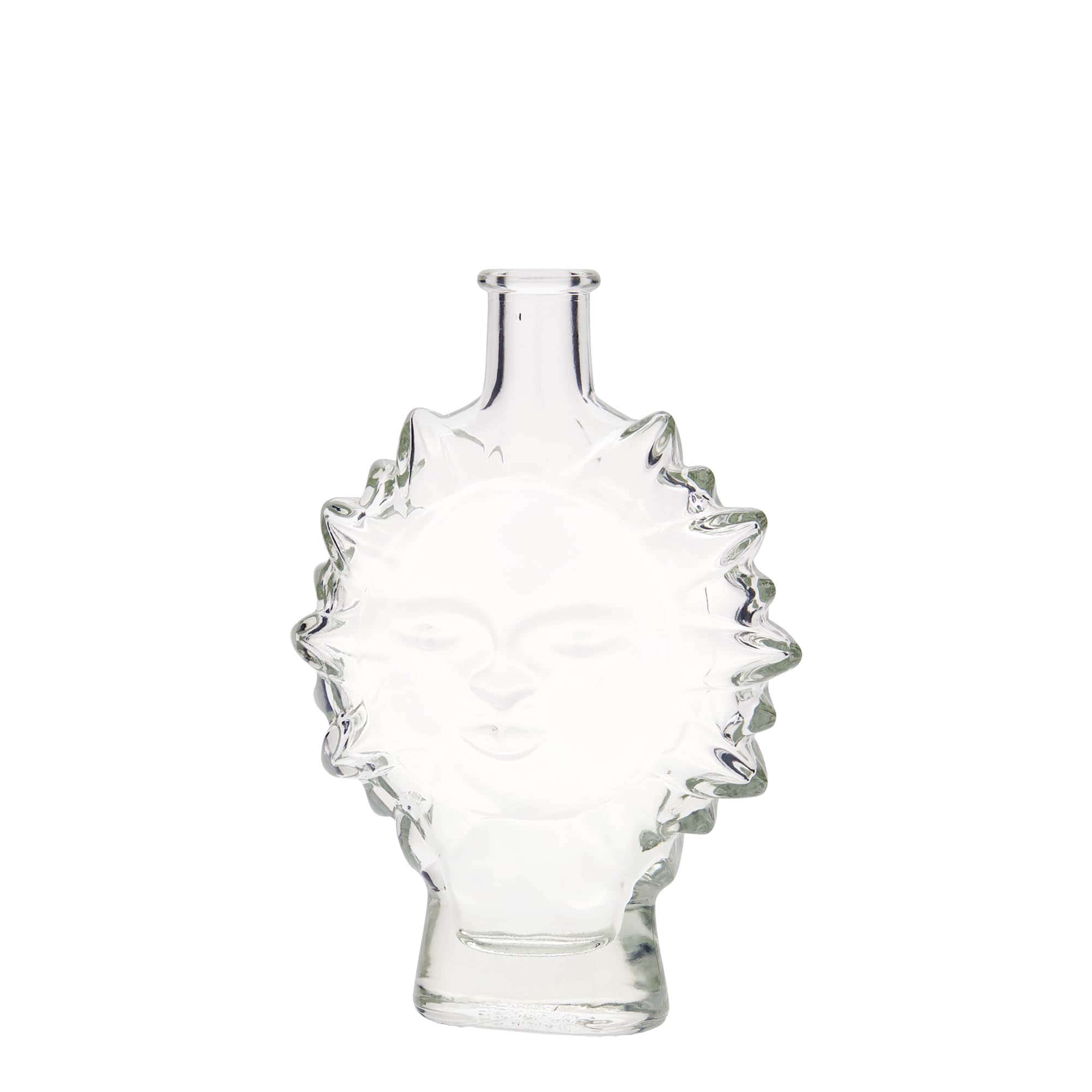 Sticlă de sticlă de 200 ml „Soare”, gură: dop de plută