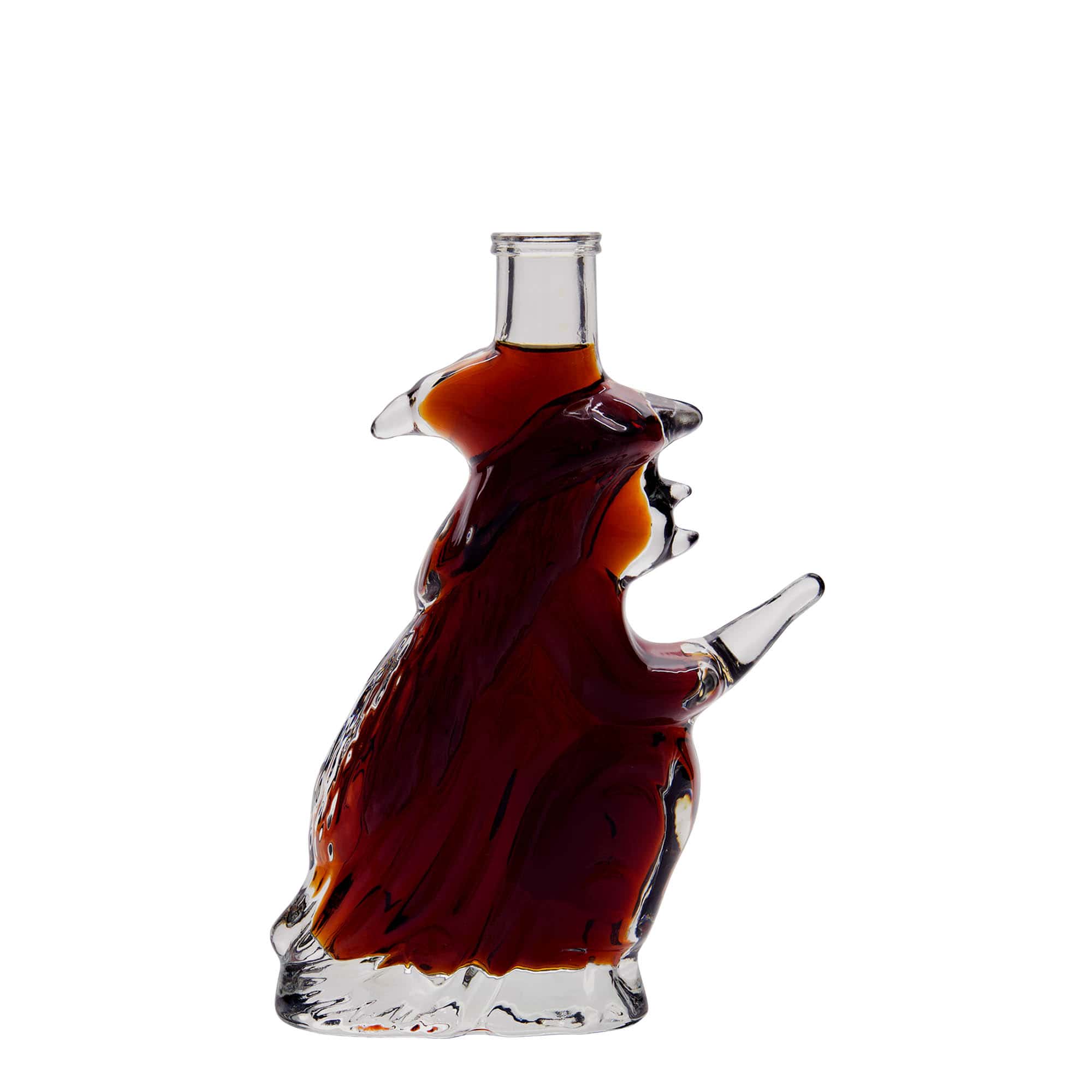Sticlă de sticlă de 200 ml „Vrăjitoare”, gura: dop de plută Sticlă de sticlă de 200 ml „Vrăjitoare”, gura: dop de plută
