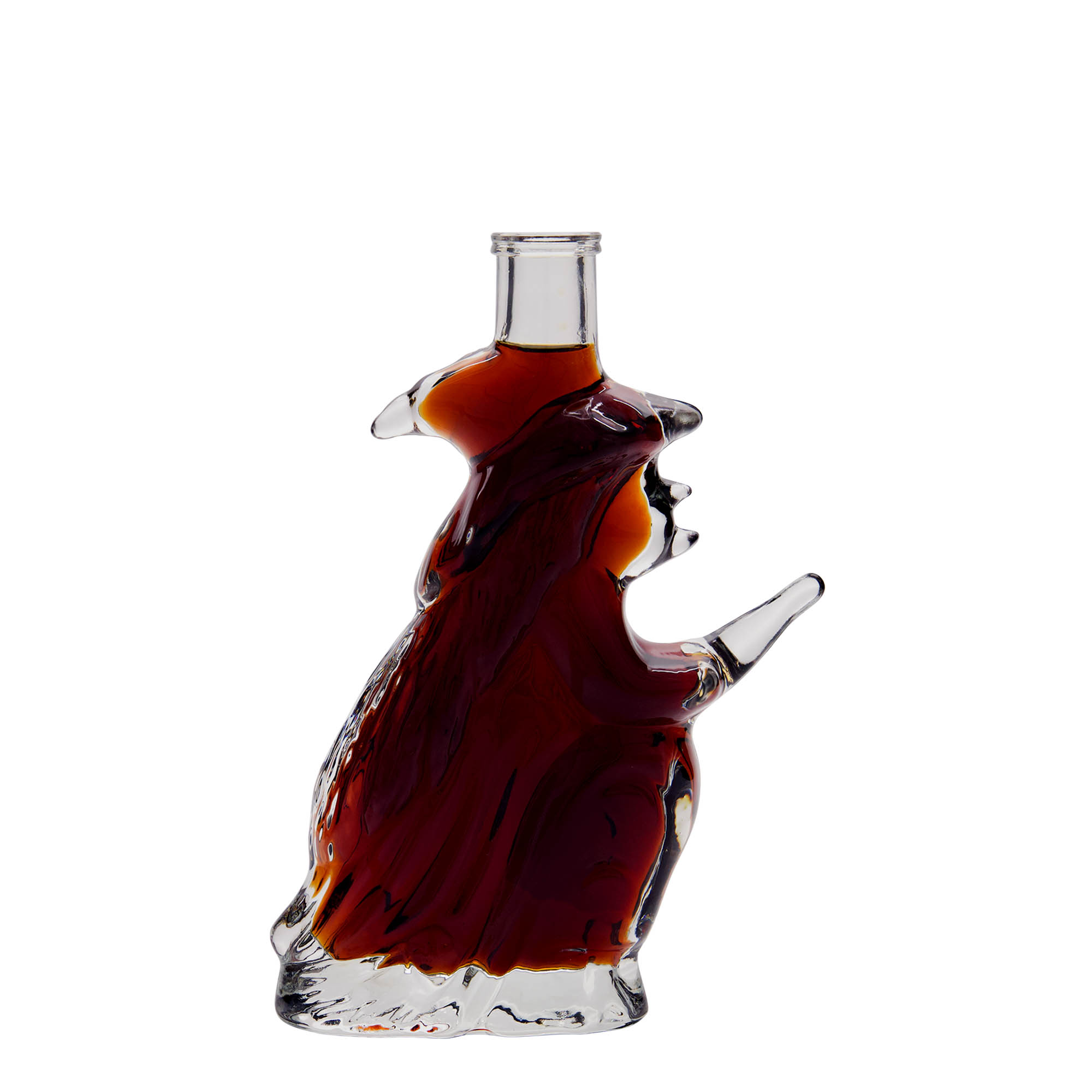 Sticlă de sticlă de 200 ml „Vrăjitoare”, gura: dop de plută Sticlă de sticlă de 200 ml „Vrăjitoare”, gura: dop de plută