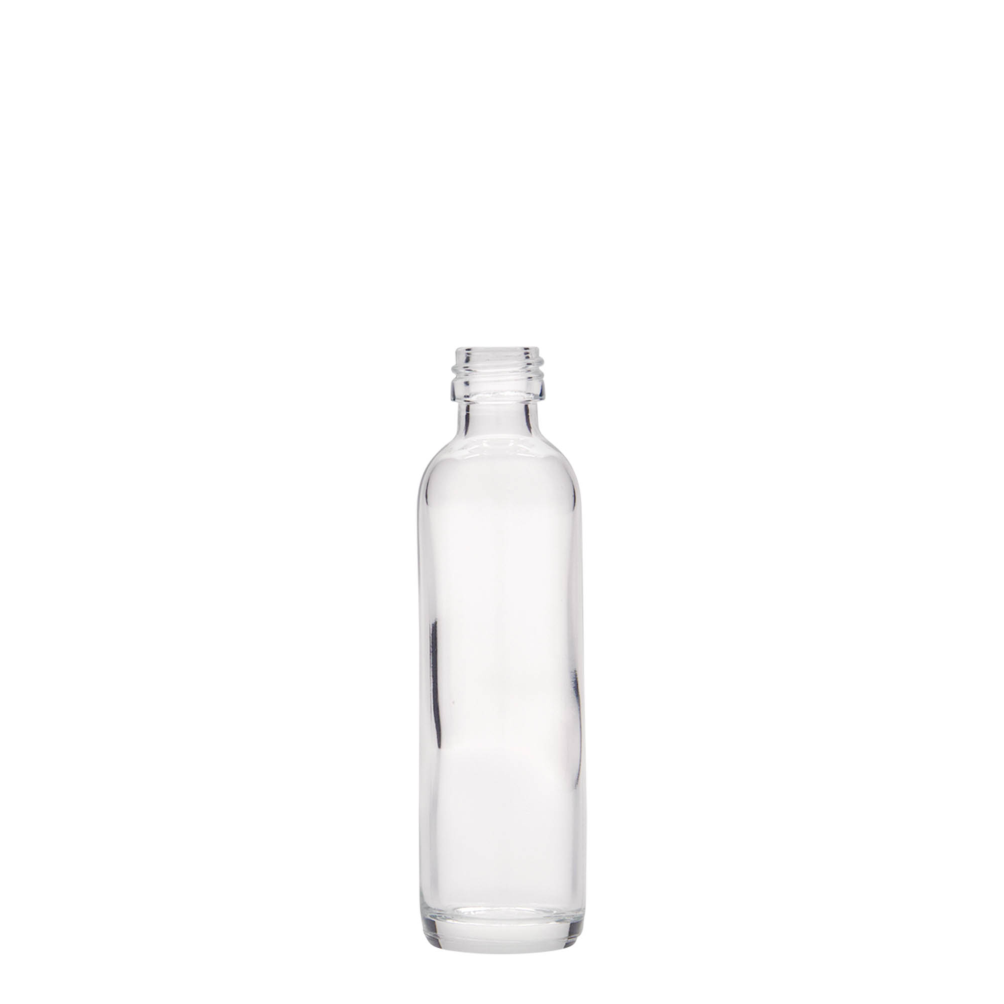 40 ml sticlă tip krug, sticlă, gură: PP 18 40 ml sticlă tip krug, sticlă, gură: PP 18