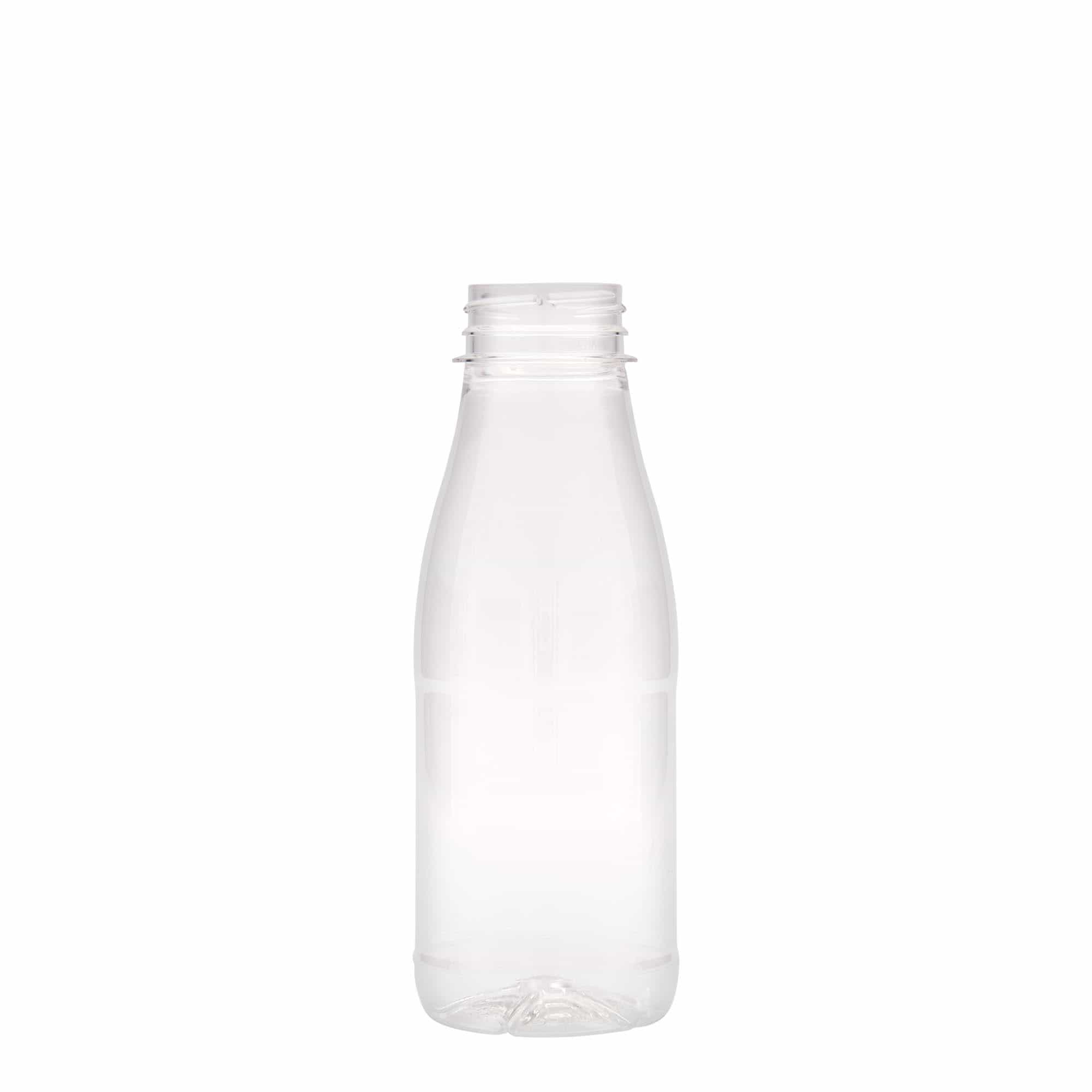 Sticlă PET de 330 ml „Milk and Juice”, plastic, gura: 38 mm Sticlă PET de 330 ml „Milk and Juice”, plastic, gura: 38 mm