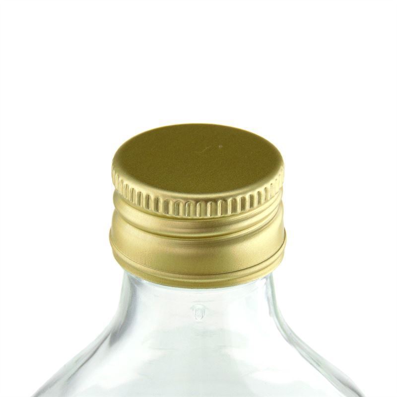 Capac cu filet, metal, auriu, pentru gura: PP 28