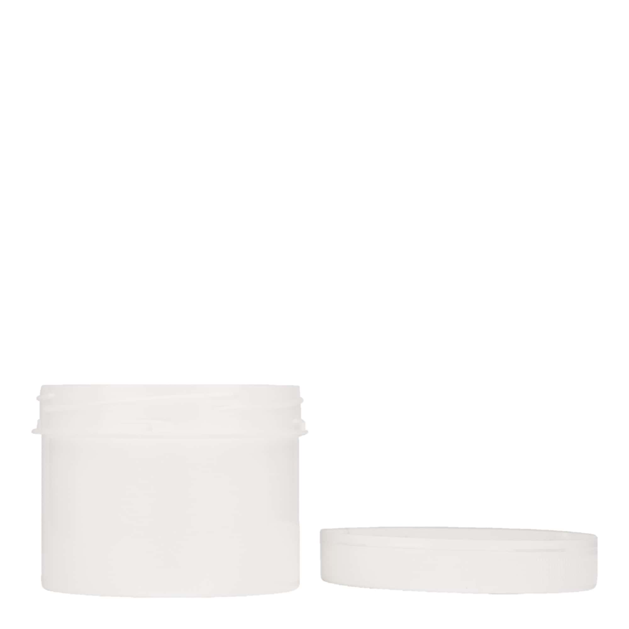 300 ml cutie din plastic „Securilock”, PP, alb, gură: capac cu filet