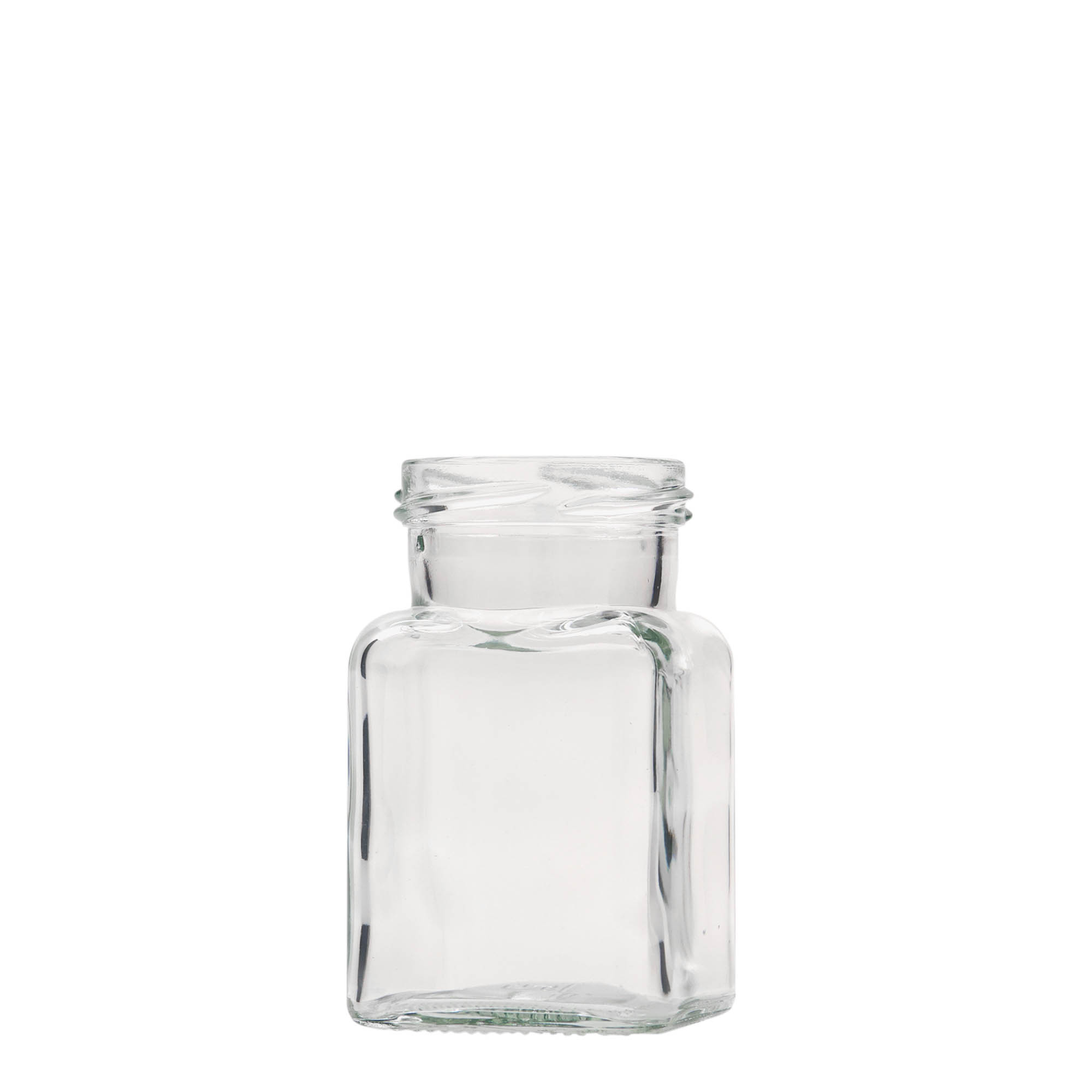 150 ml borcan pătrat, gura: Twist-Off (TO 53)