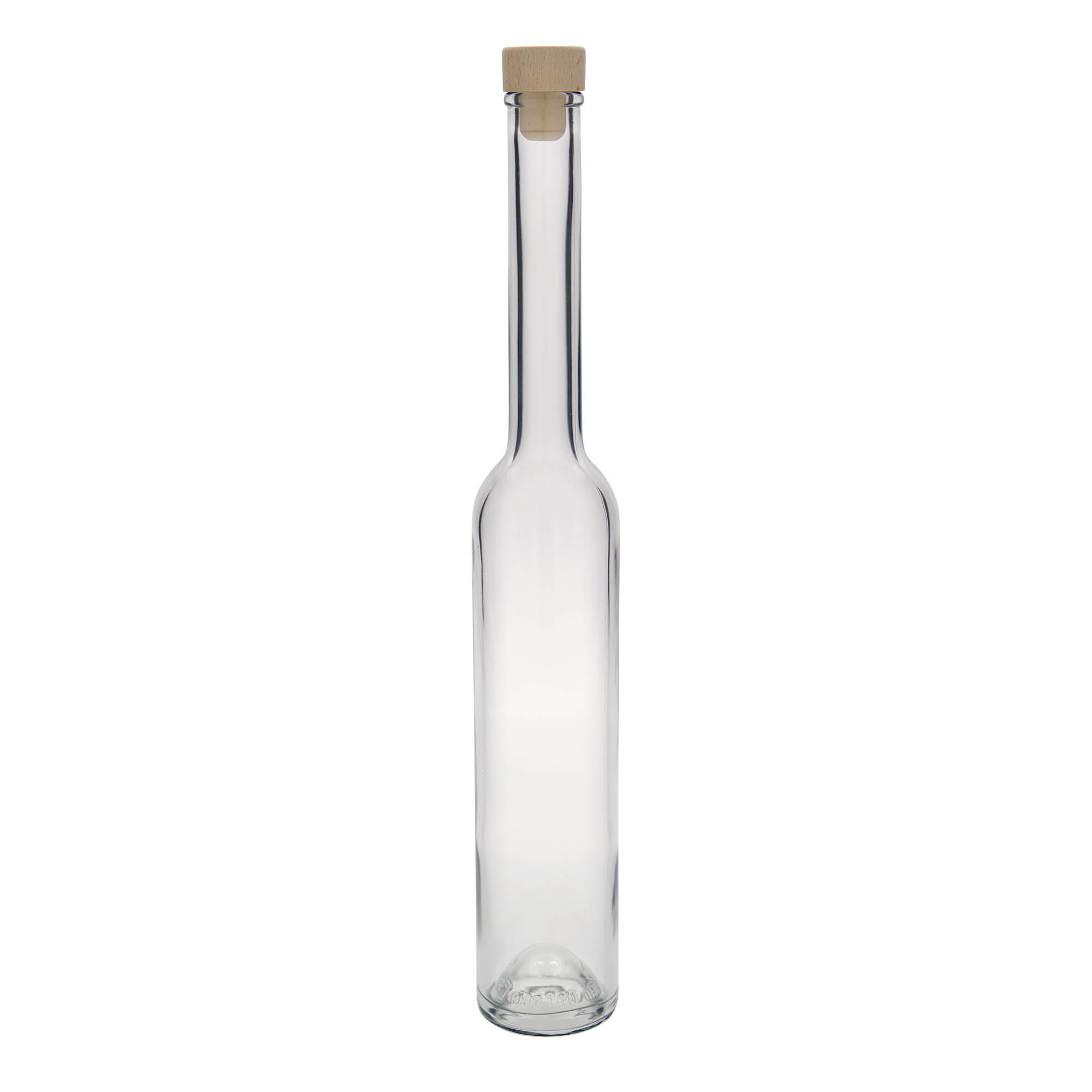 Sticlă de sticlă de 350 ml „Platina”, gura: dop de plută