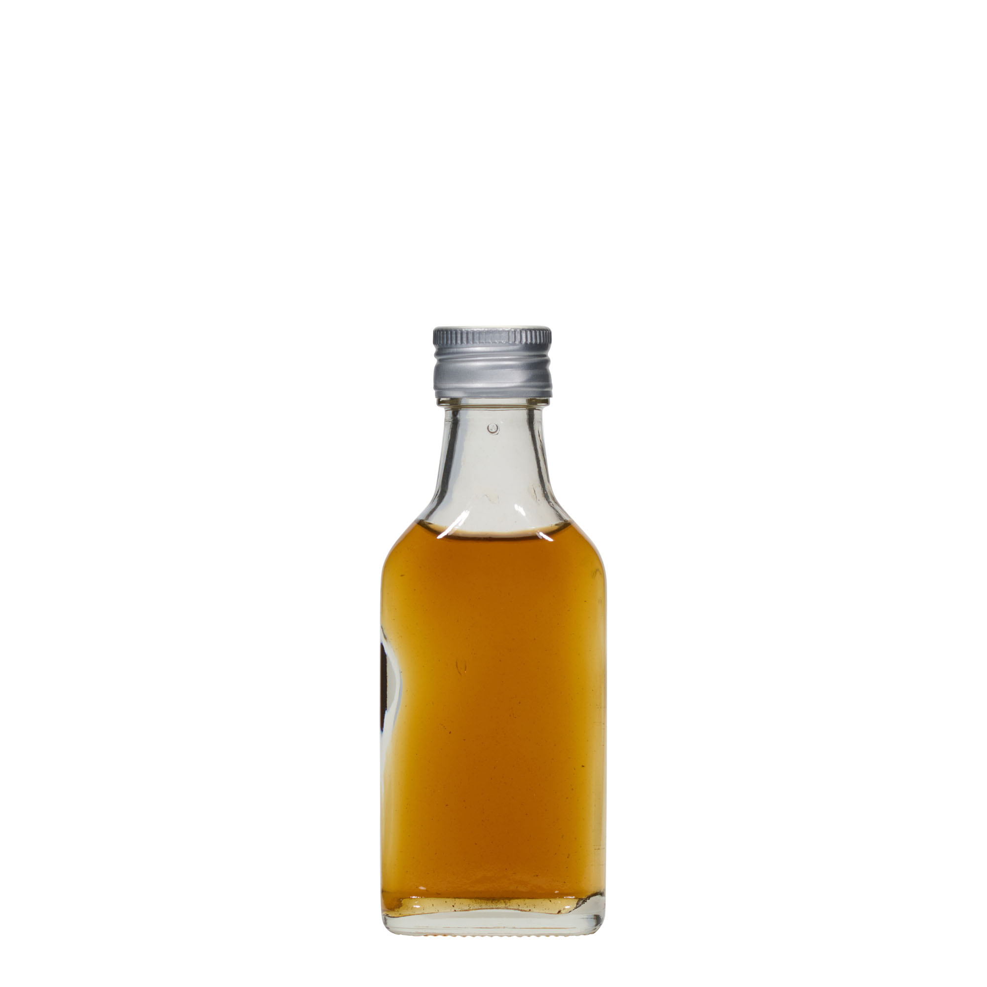 Sticluță de buzunar de 40 ml, dreptunghiulară, gura: PP 22 Sticluță de buzunar de 40 ml, dreptunghiulară, gura: PP 22