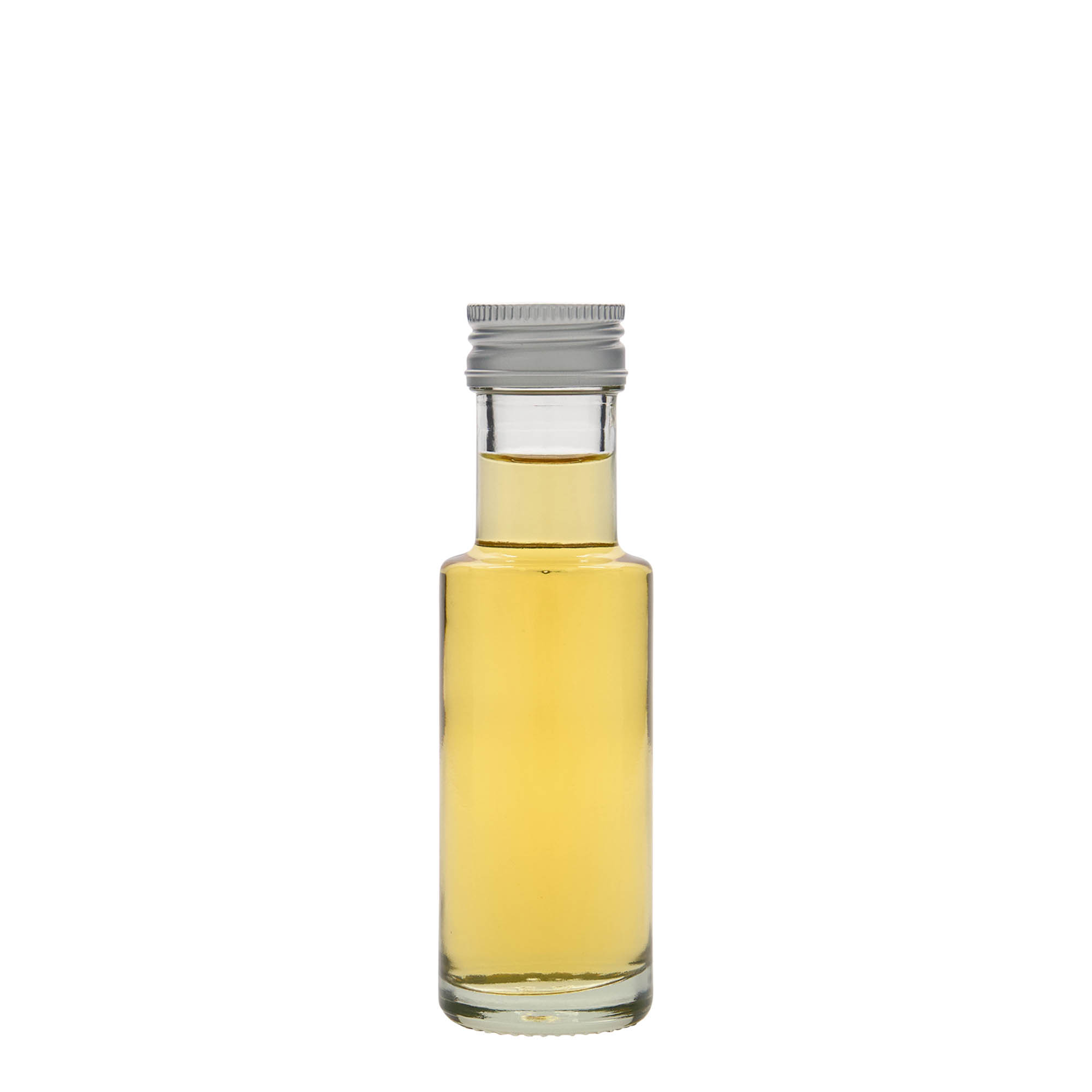 Sticlă de sticlă de 100 ml „Dorica”, gură: PP 31,5 Sticlă de sticlă de 100 ml „Dorica”, gură: PP 31,5