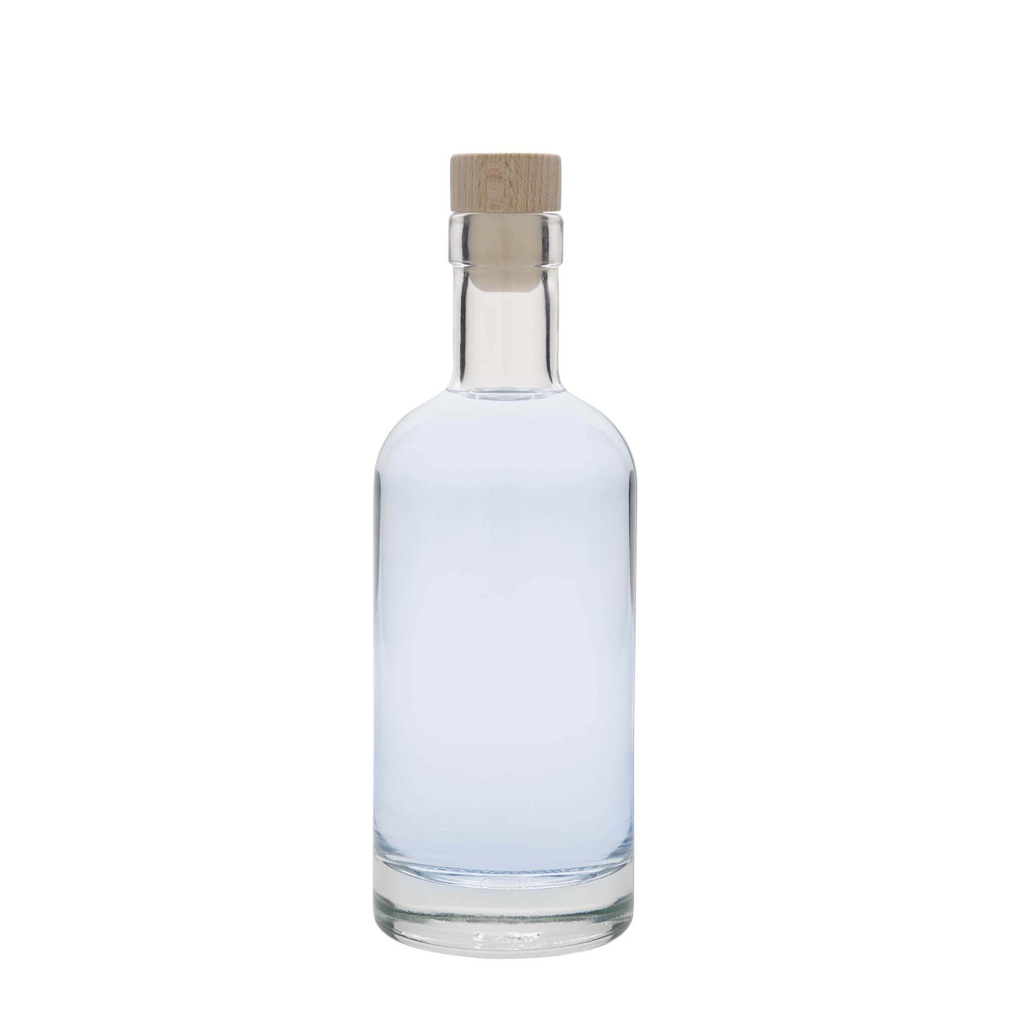 Sticlă de sticlă de 350 ml 'Linea Uno', gura: dop de plută