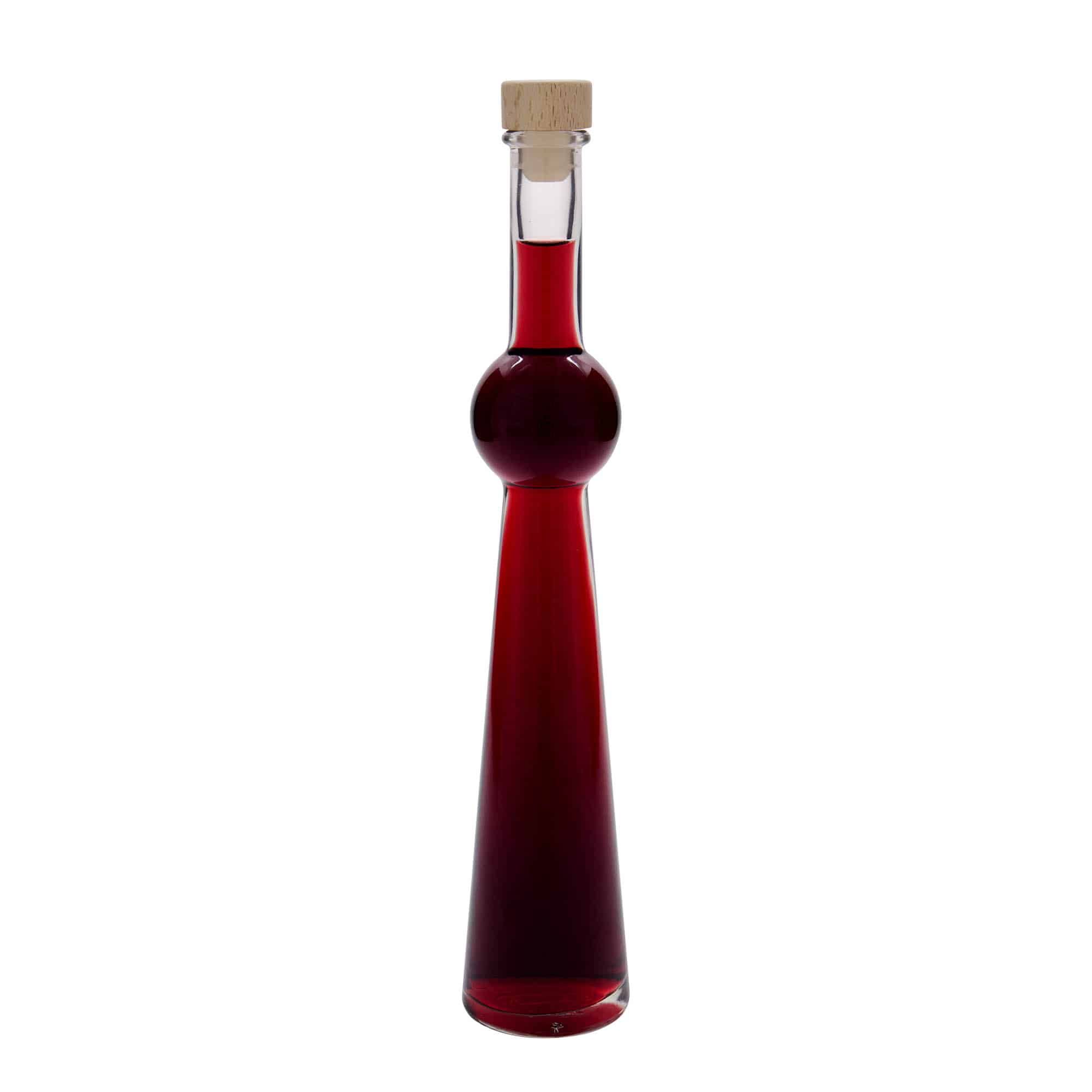Sticlă de sticlă de 200 ml „Supernova”, gura: dop de plută