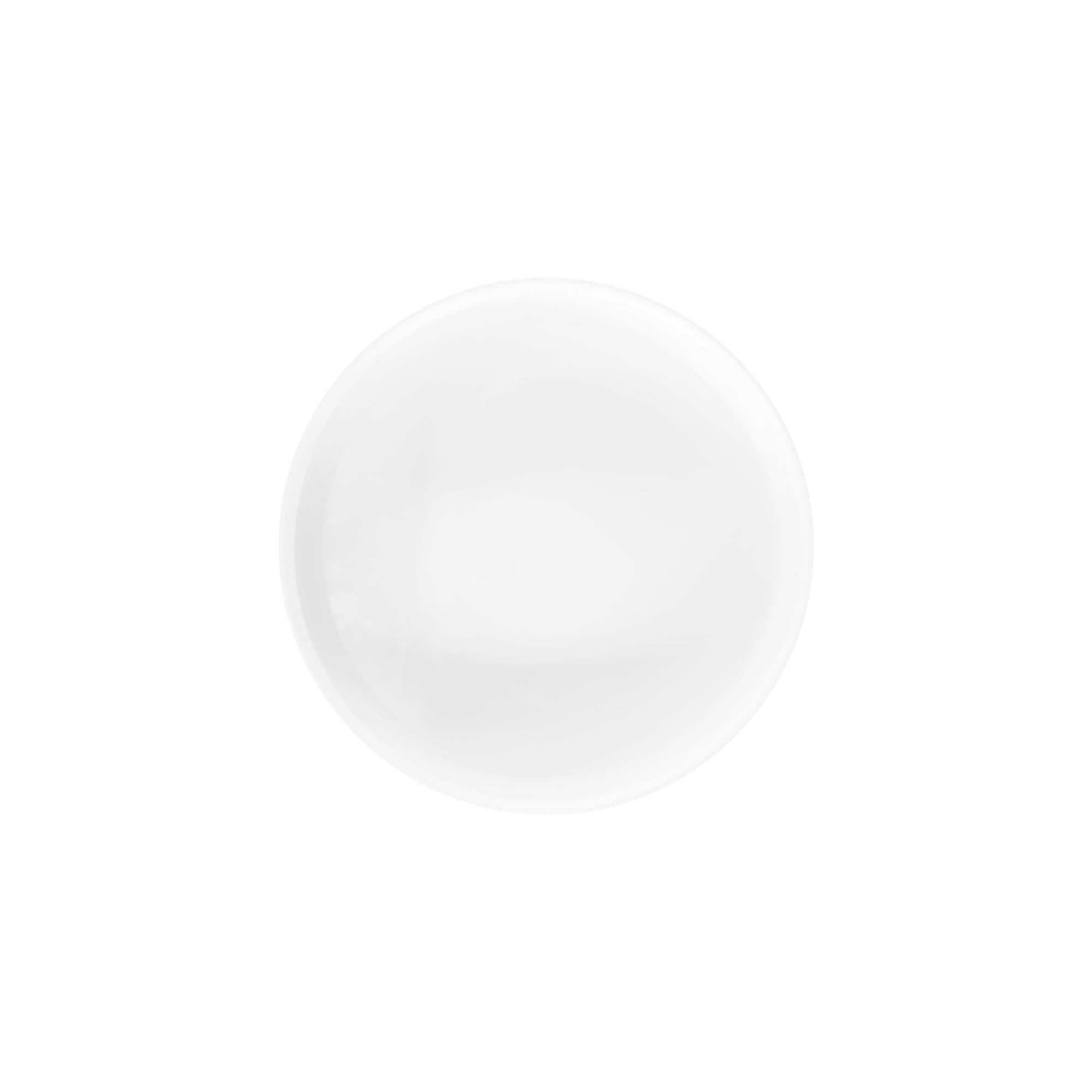 Capac cu filet 'White Line' 125ml, plastic PP, alb