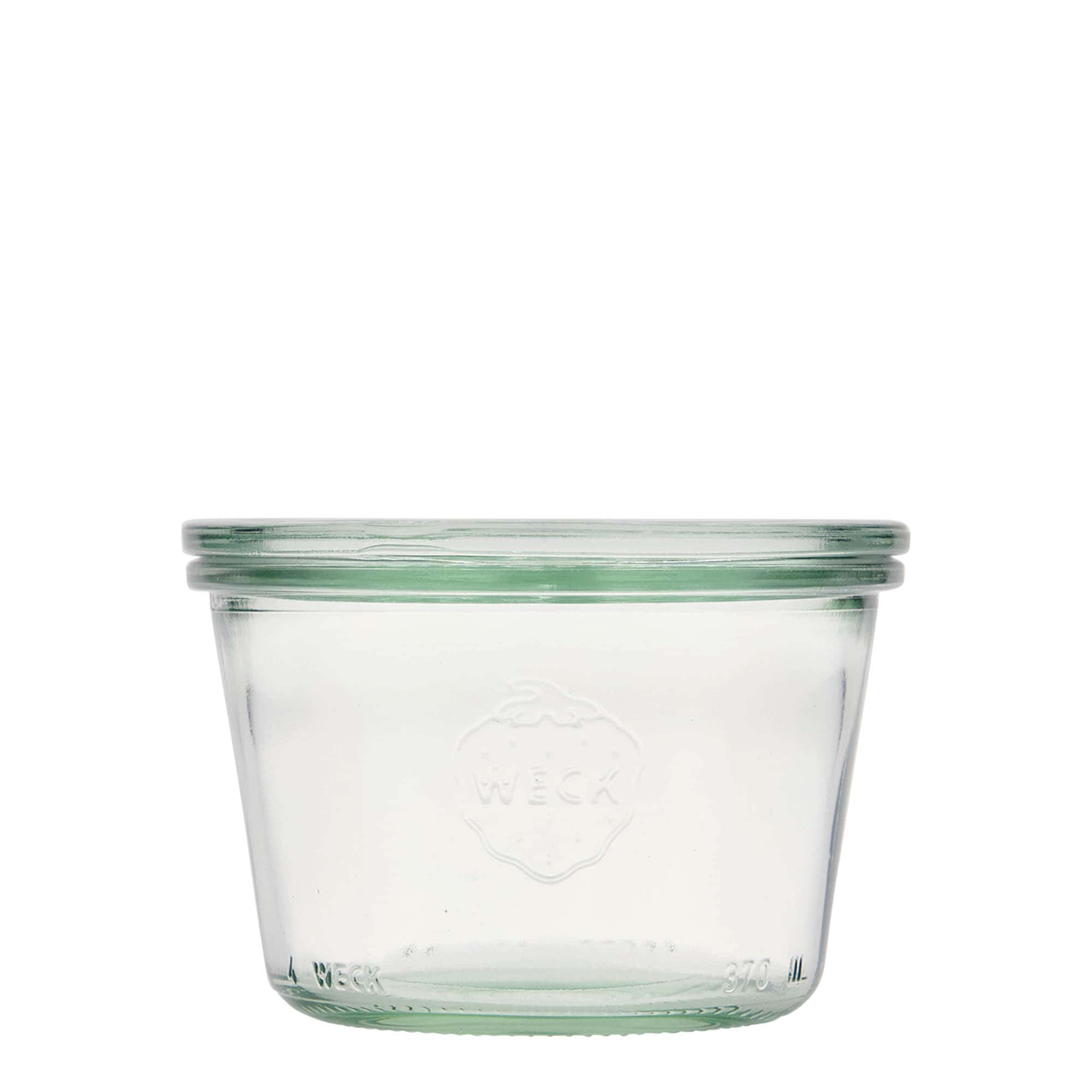 370 ml borcan WECK cu gura largă, margine rotundă