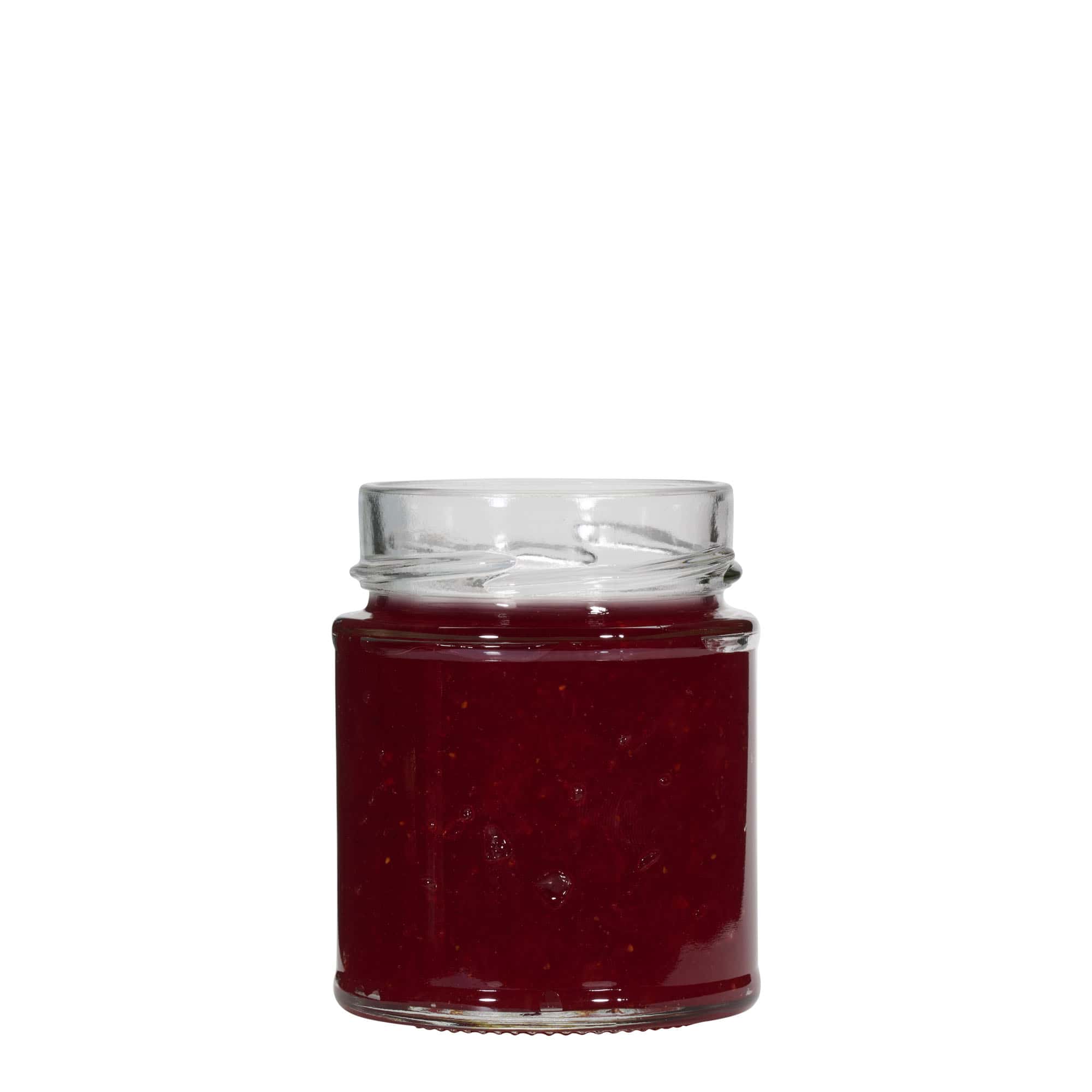 212 ml borcan rotund 'Enjoy', gura: Deep-Twist-Off (DTO 63)