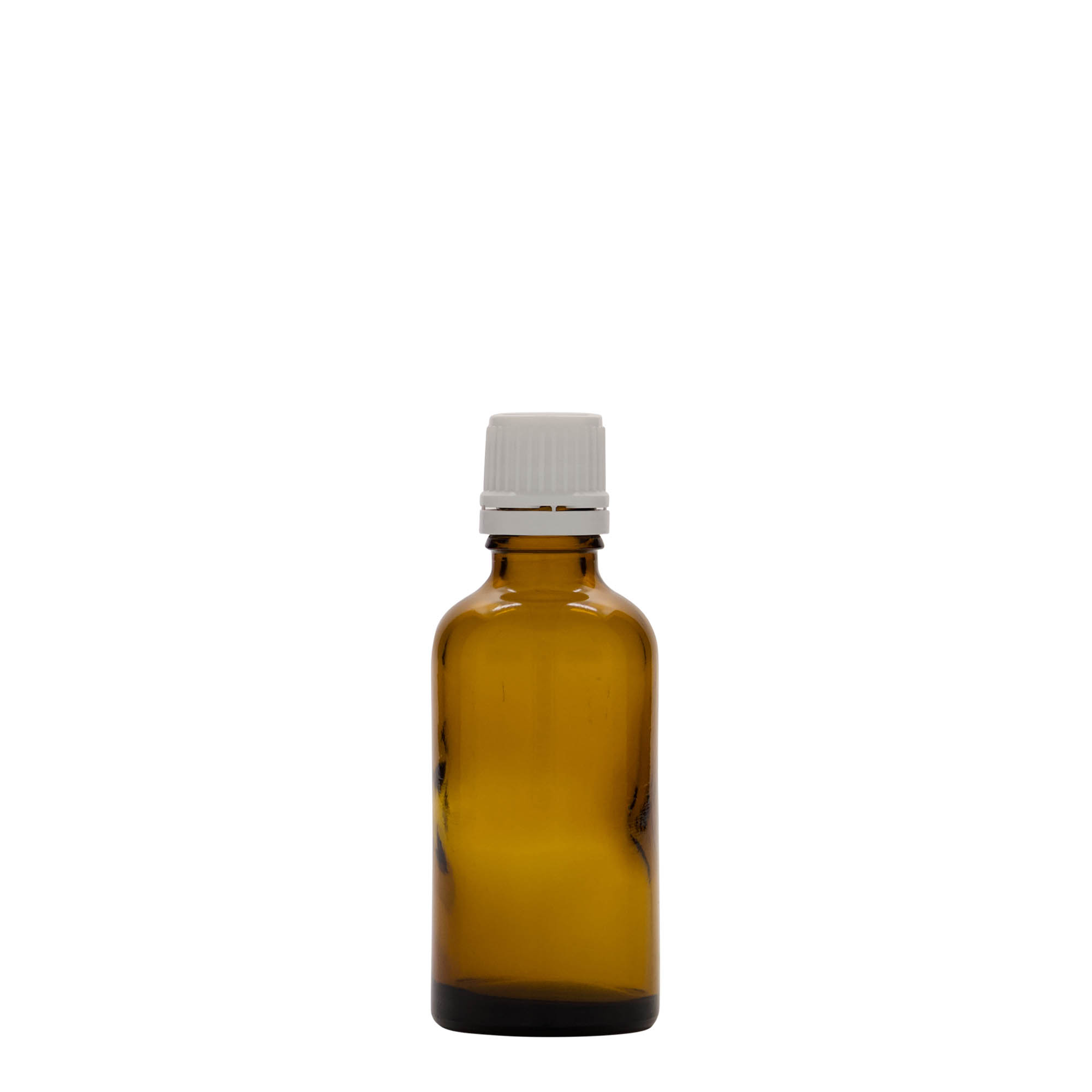 Flacon medical de 50 ml, sticlă, maro, gura: DIN 18 Flacon medical de 50 ml, sticlă, maro, gura: DIN 18