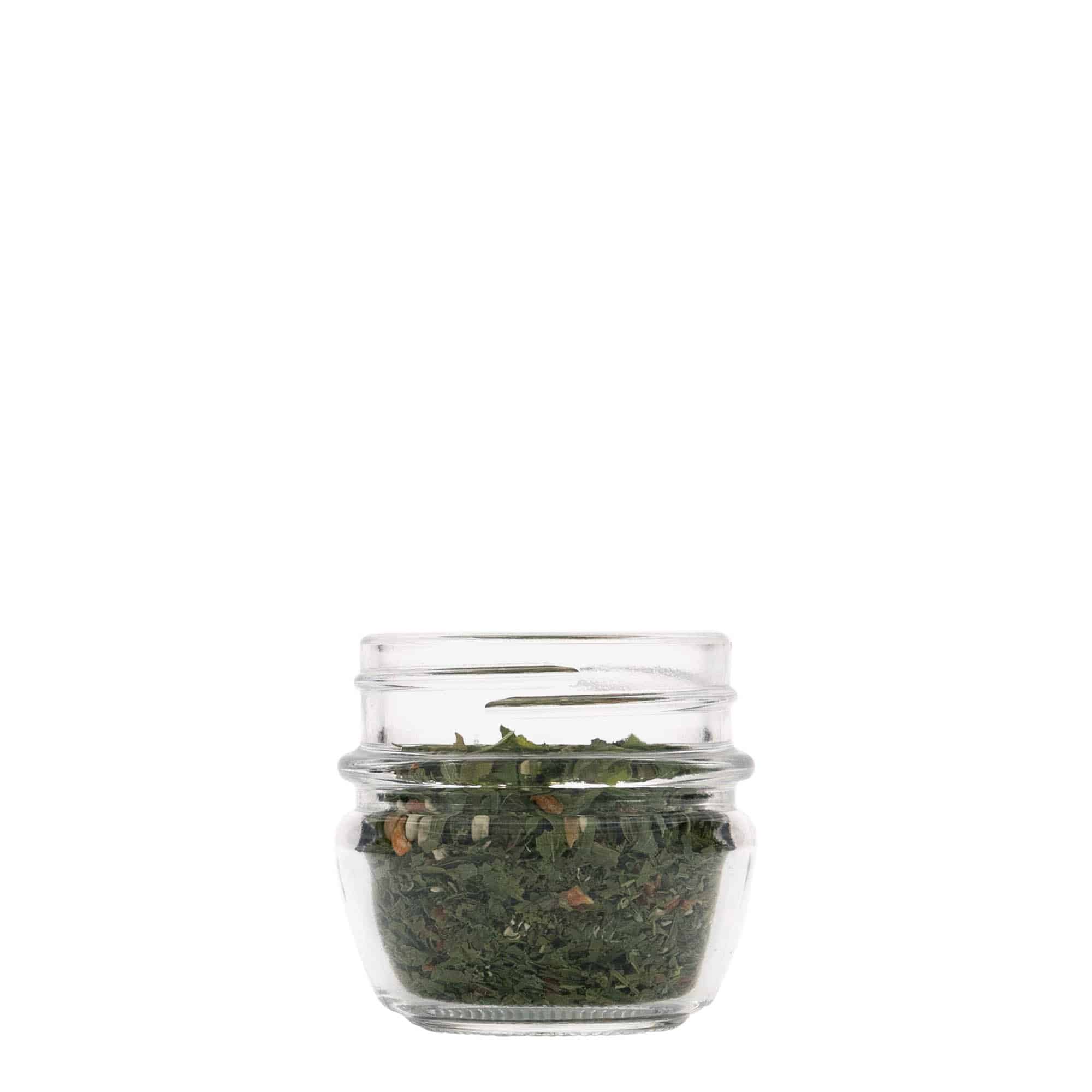 40 ml borcan pentru bijuterii „Quattro Stagioni”, gura: capac cu filet