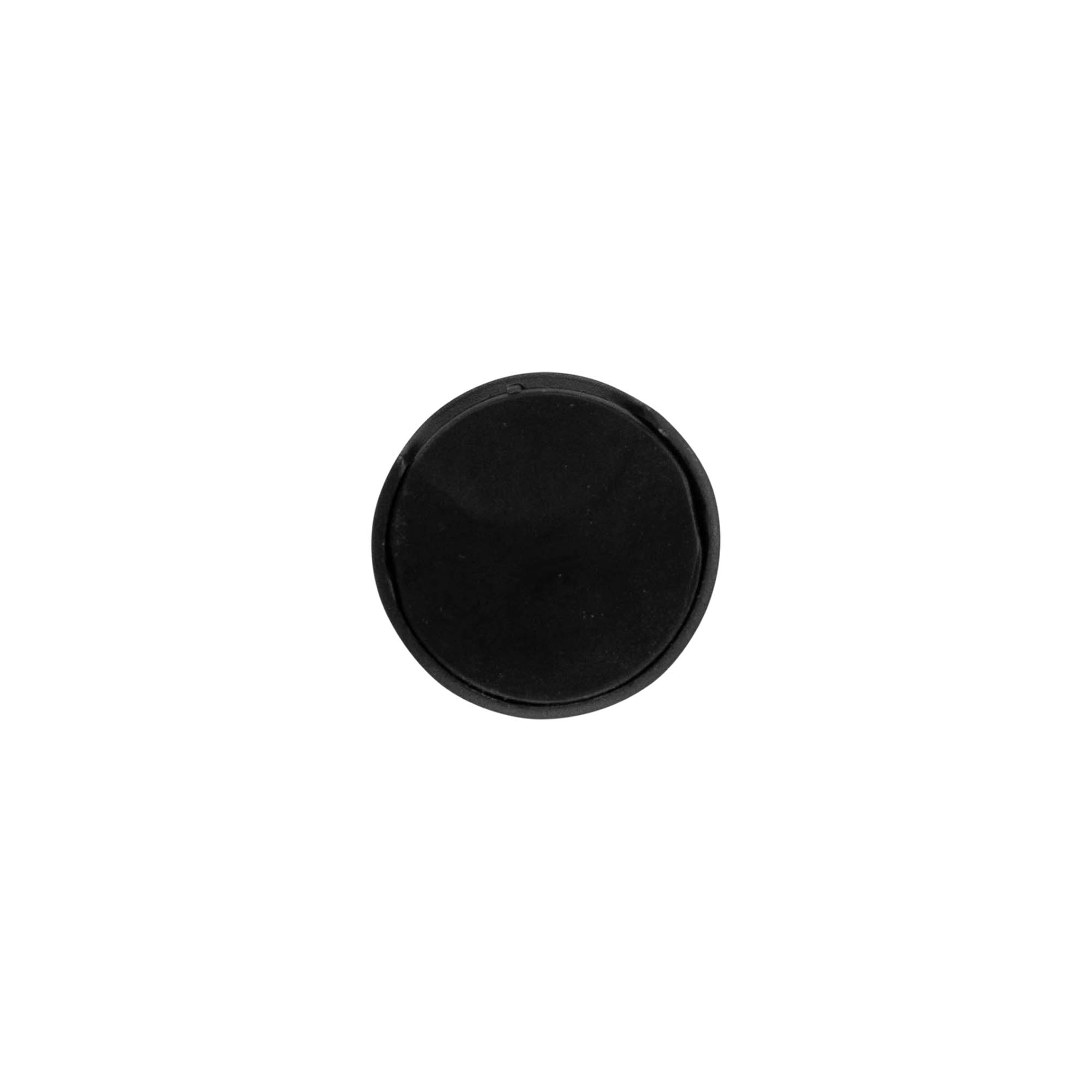 Capac cu filet Disc Top, plastic PP, negru, pentru gura: 24/410 Capac cu filet Disc Top, plastic PP, negru, pentru gura: 24/410