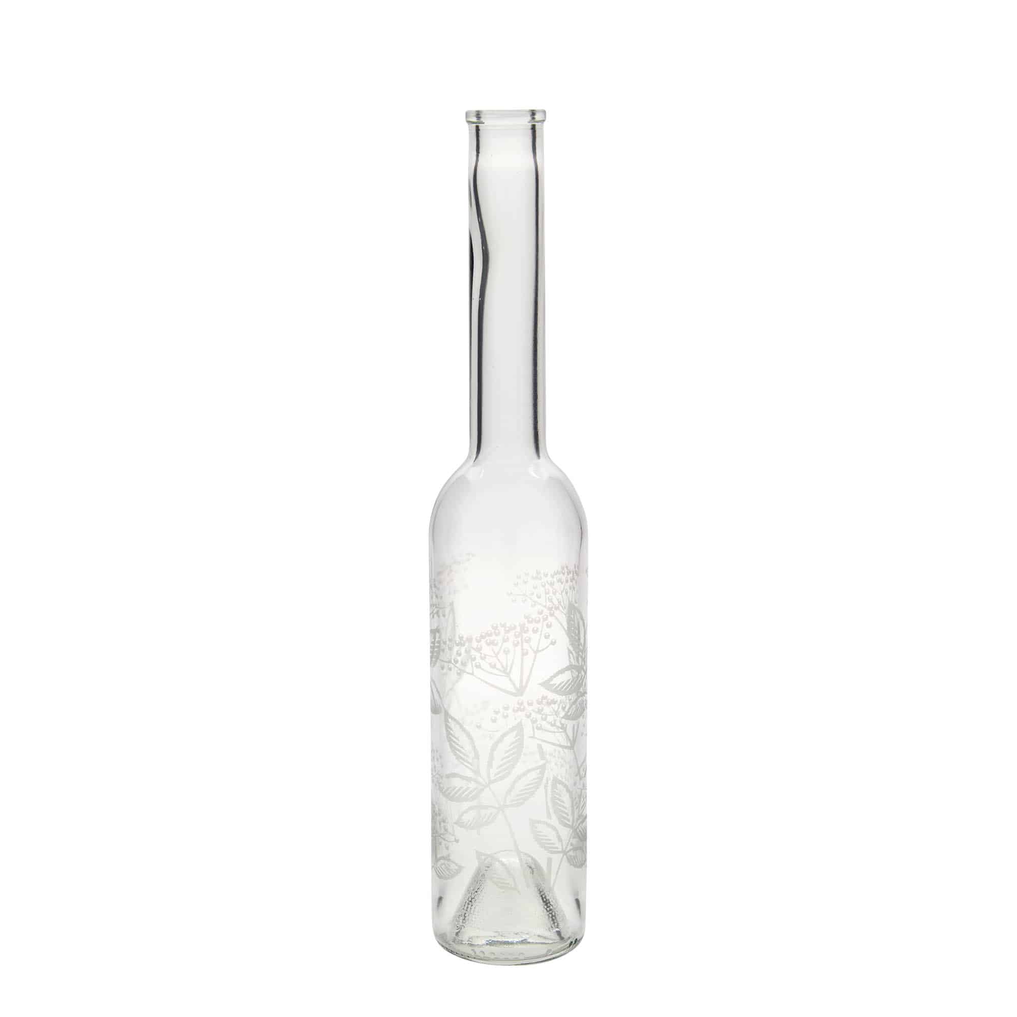 Sticlă de sticlă de 350 ml „Opera”, motiv: Soc, gât: dop