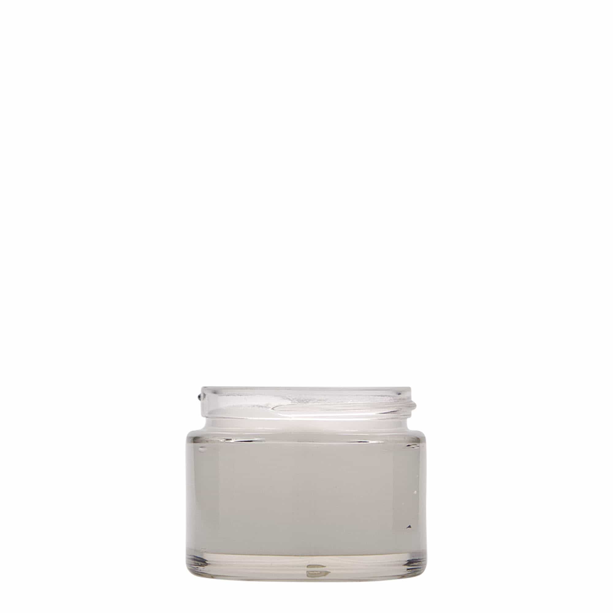 50 ml borcan „Beauty”, sticlă, gura: capac cu filet