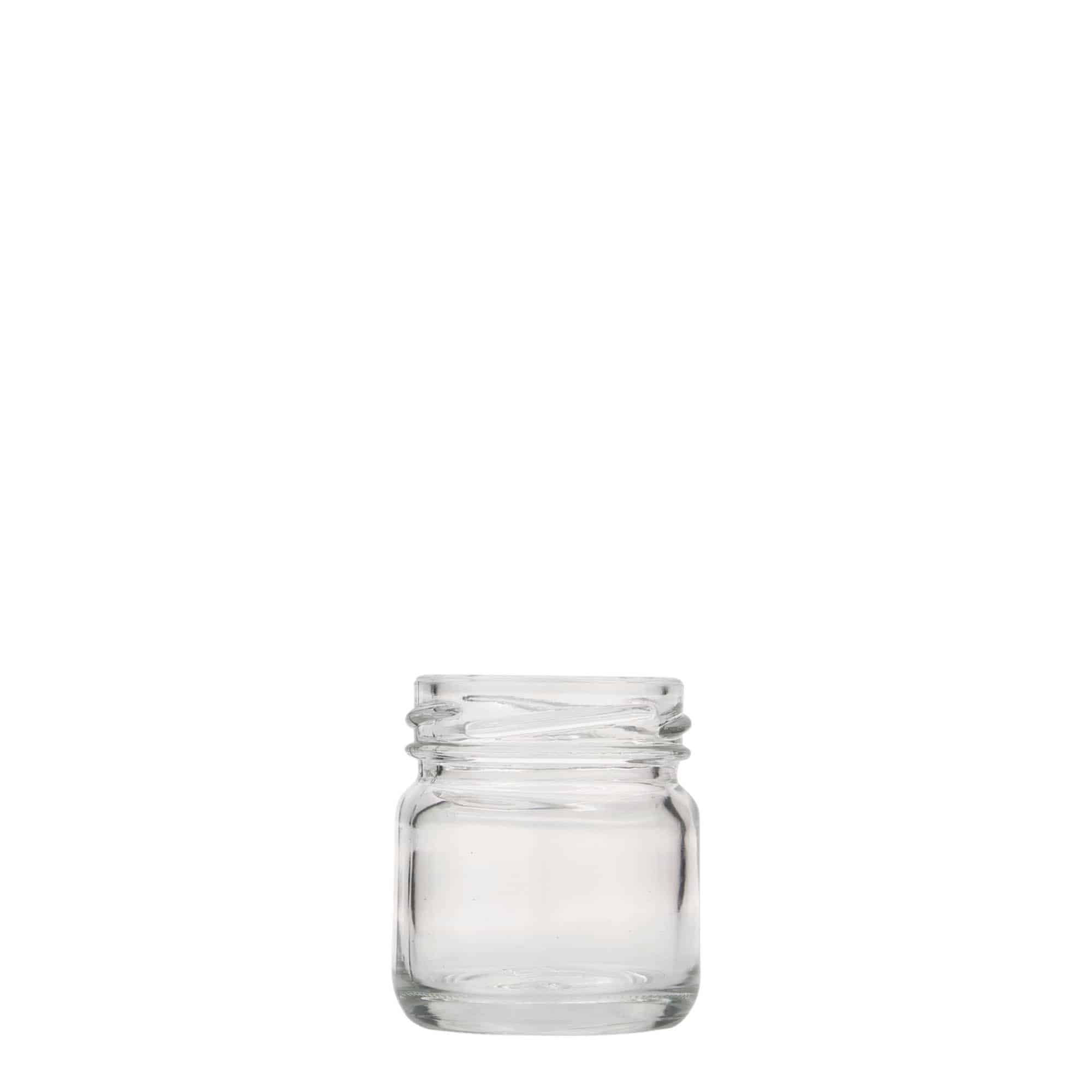 40 ml sticlă rotundă, gura: Twist-Off (TO 43)