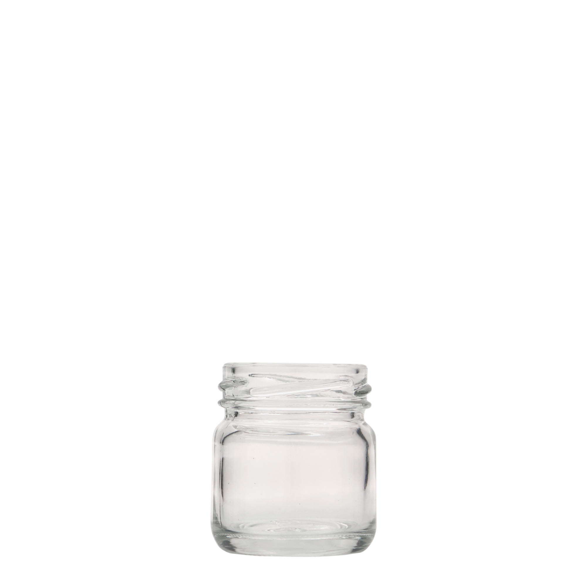 40 ml sticlă rotundă, gura: Twist-Off (TO 43)