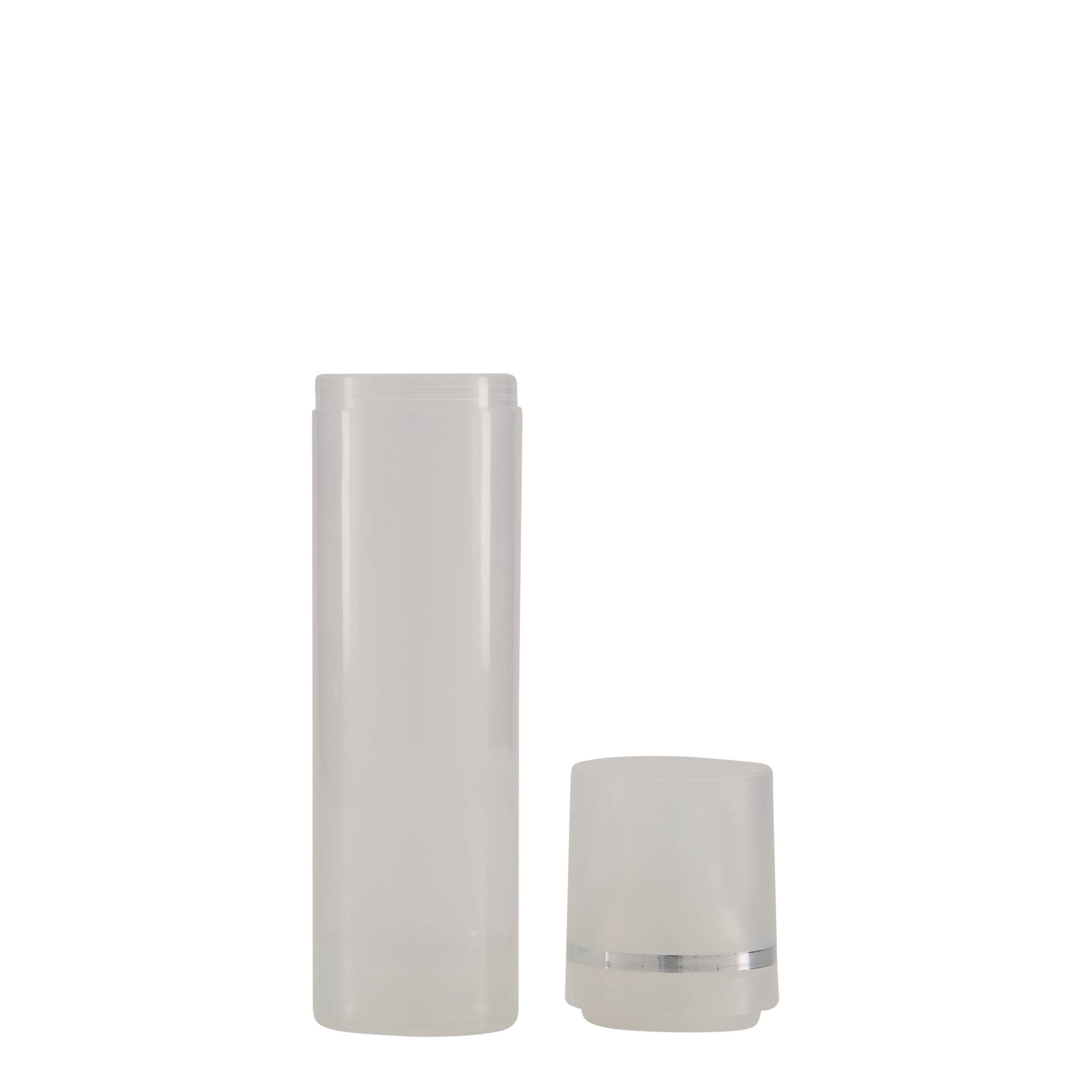 Dispenser Airless 75 ml „Mezzo”, plastic PP, natural Dispenser Airless 75 ml „Mezzo”, plastic PP, natural