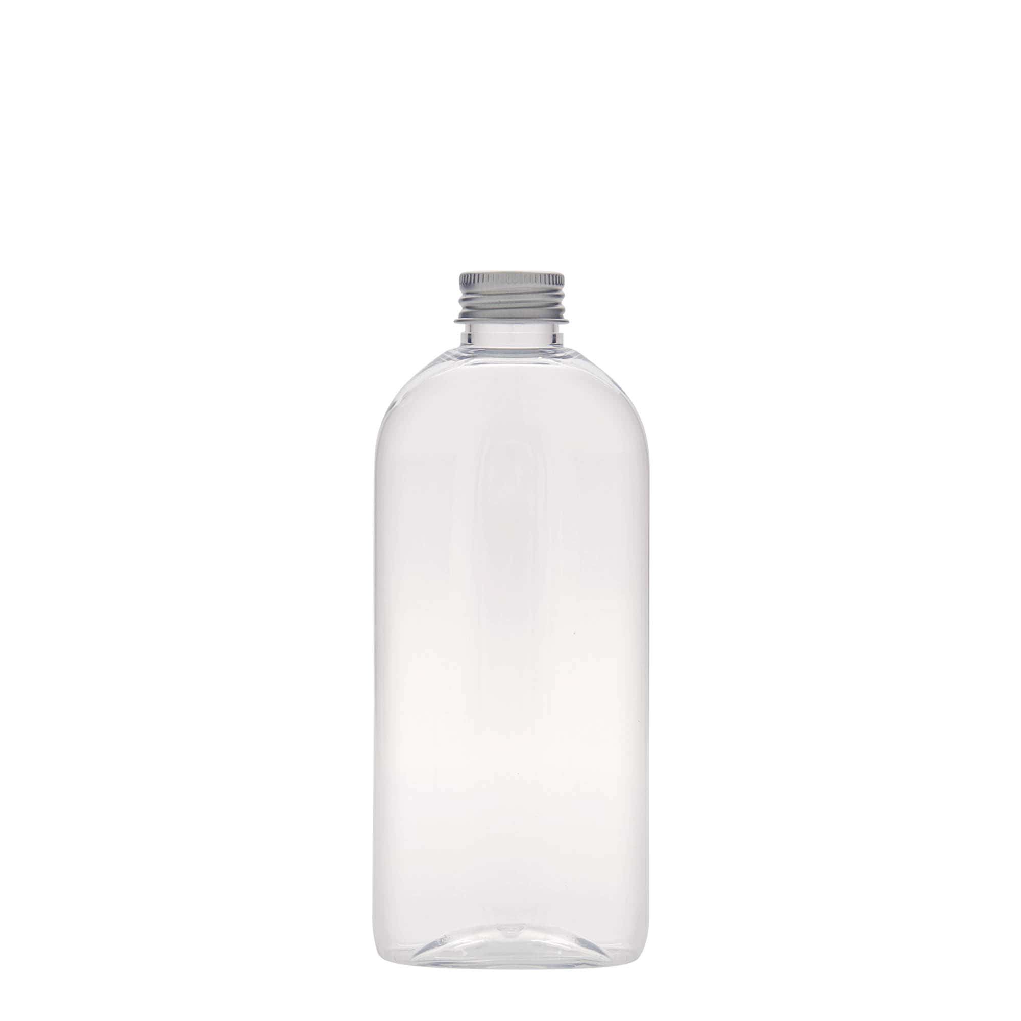 Sticlă PET de 250 ml „Iris”, ovală, plastic, gura: 24/410