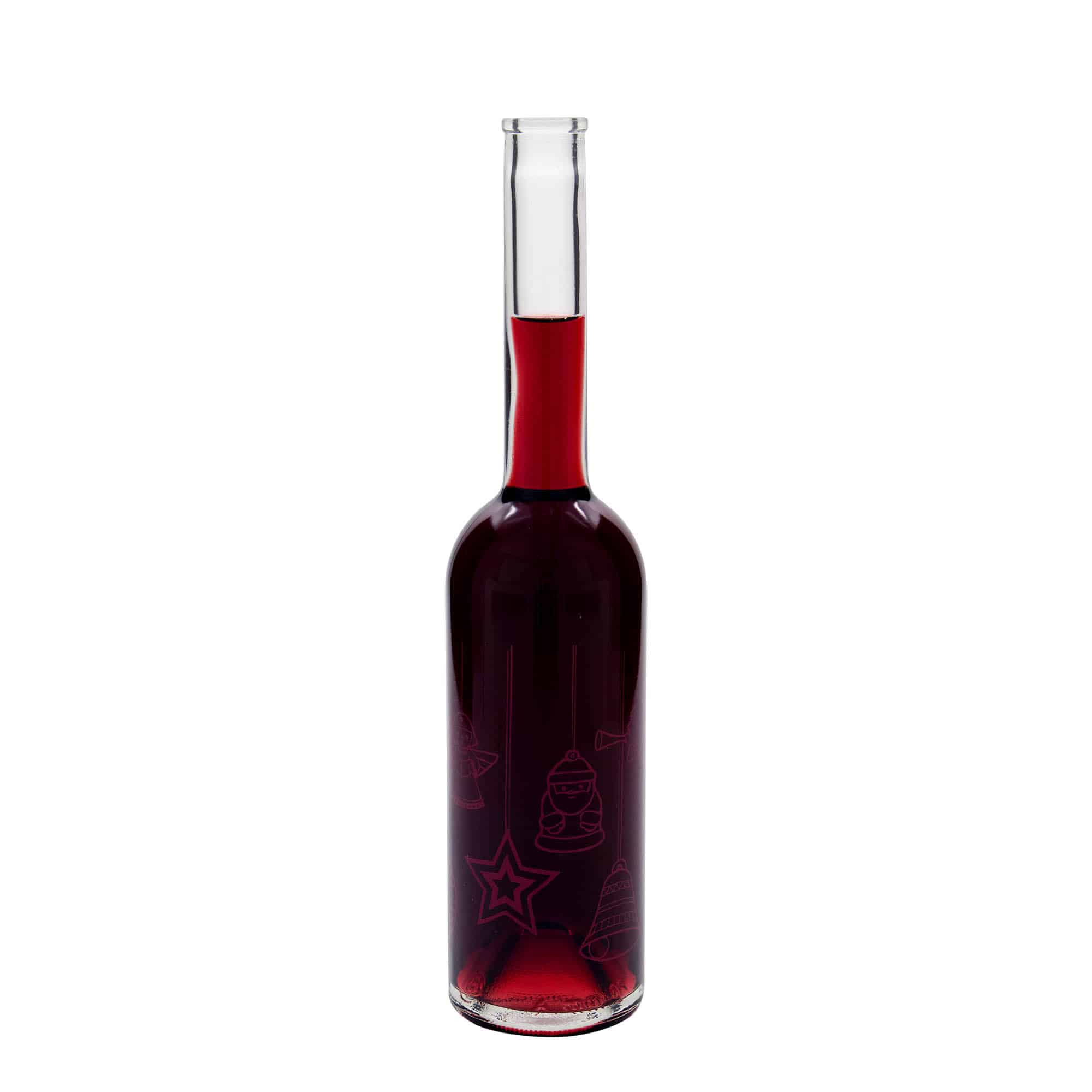Sticlă de sticlă de 500 ml „Opera”, motiv: stele, gura: dop Sticlă de sticlă de 500 ml „Opera”, motiv: stele, gura: dop