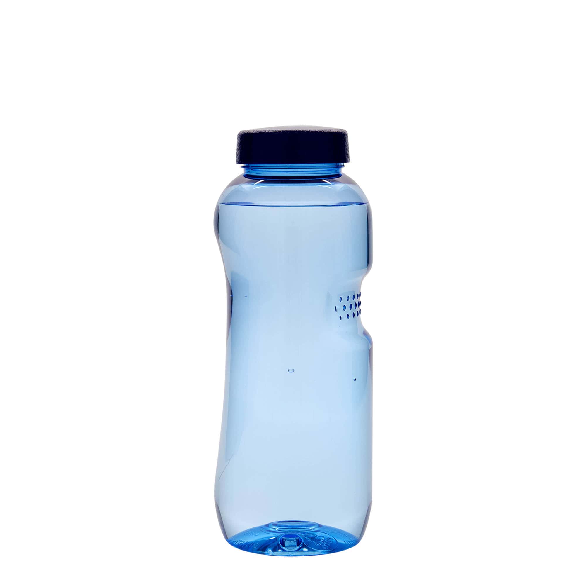 Sticlă de băut PET 500 ml „Kavodrink”, plastic, albastru