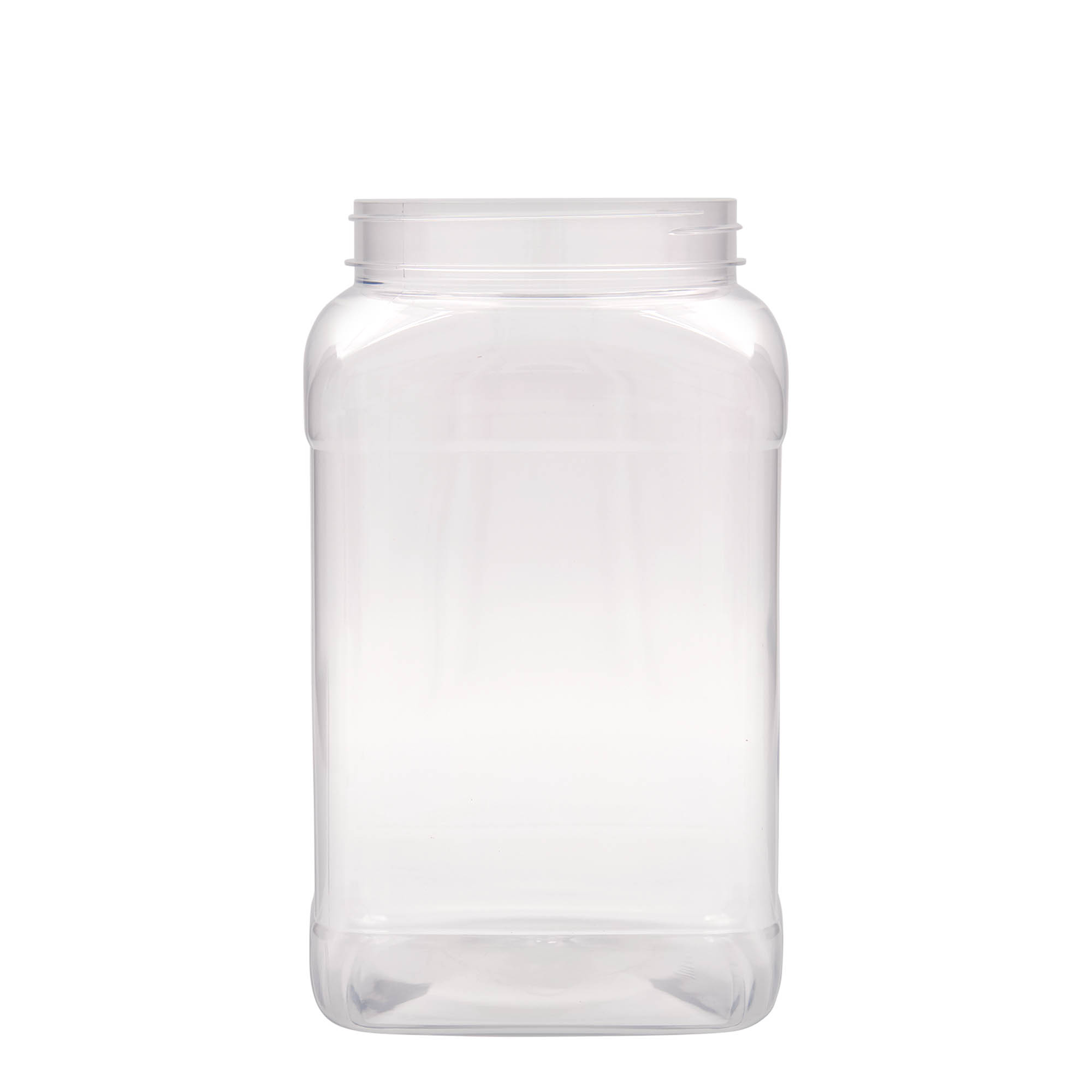 3.000 ml doză PET „Dana”, pătrată, plastic, gura: 110/400