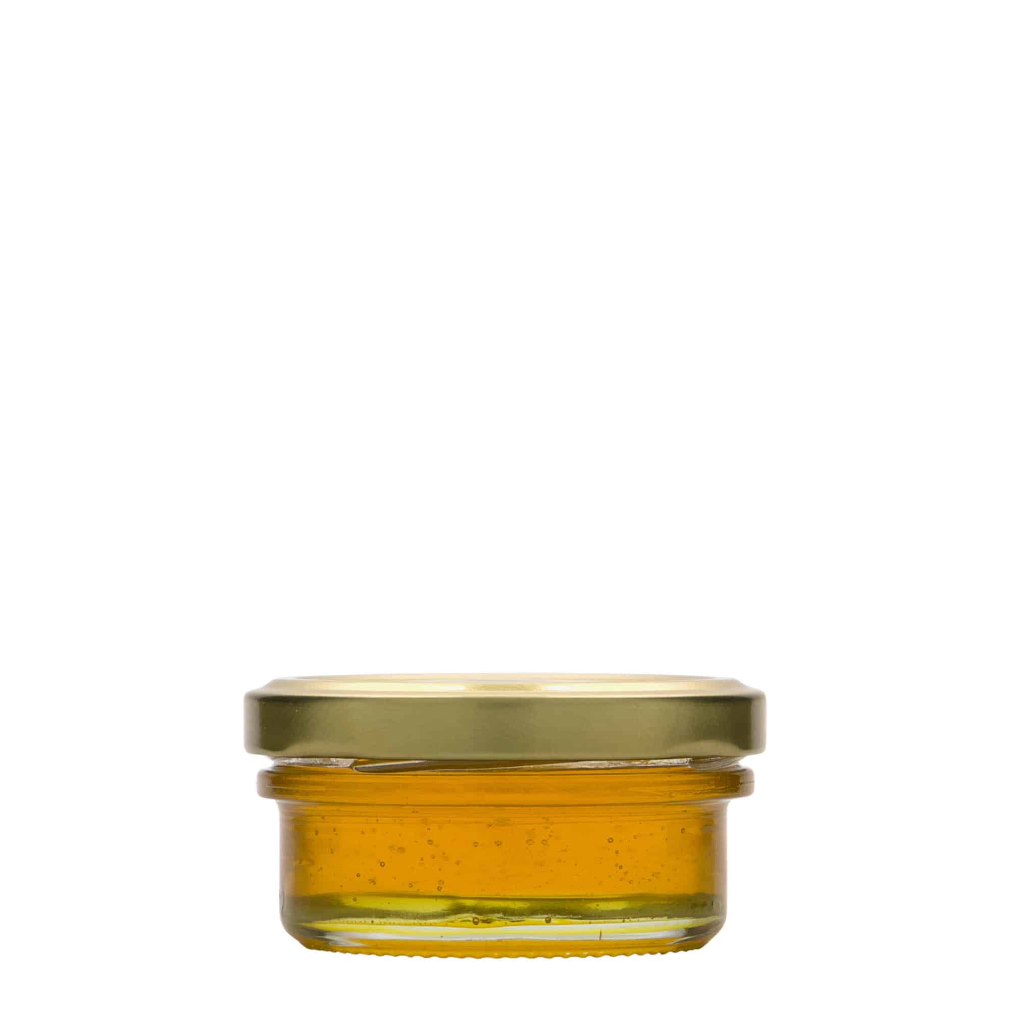 65 ml borcan plat cu pereți drepți, gura: Twist-Off (TO 66)