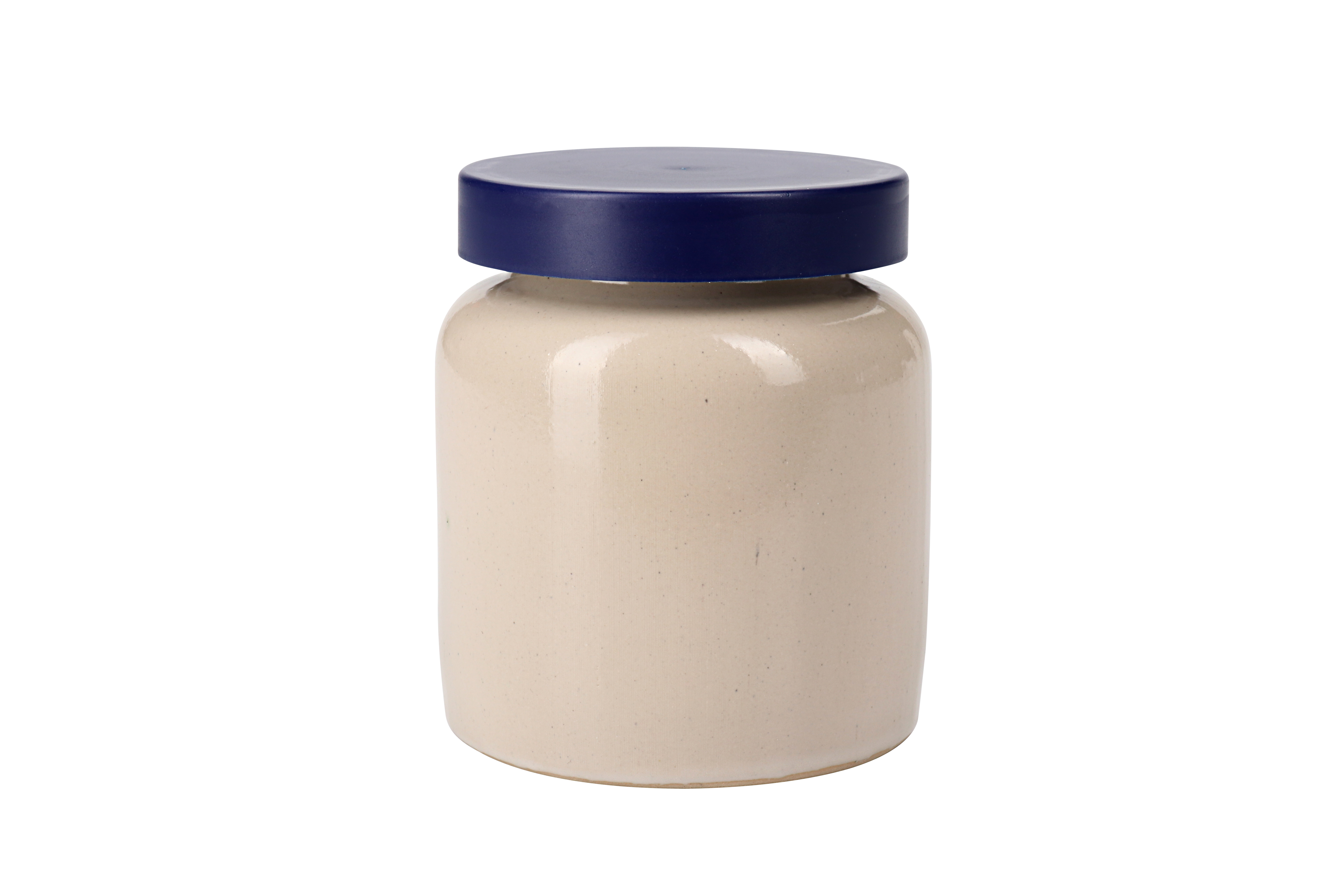 270 ml vas din ceramică de gresie, bej, gura: capac cu margine peste vas 270 ml vas din ceramică de gresie, bej, gura: capac cu margine peste vas