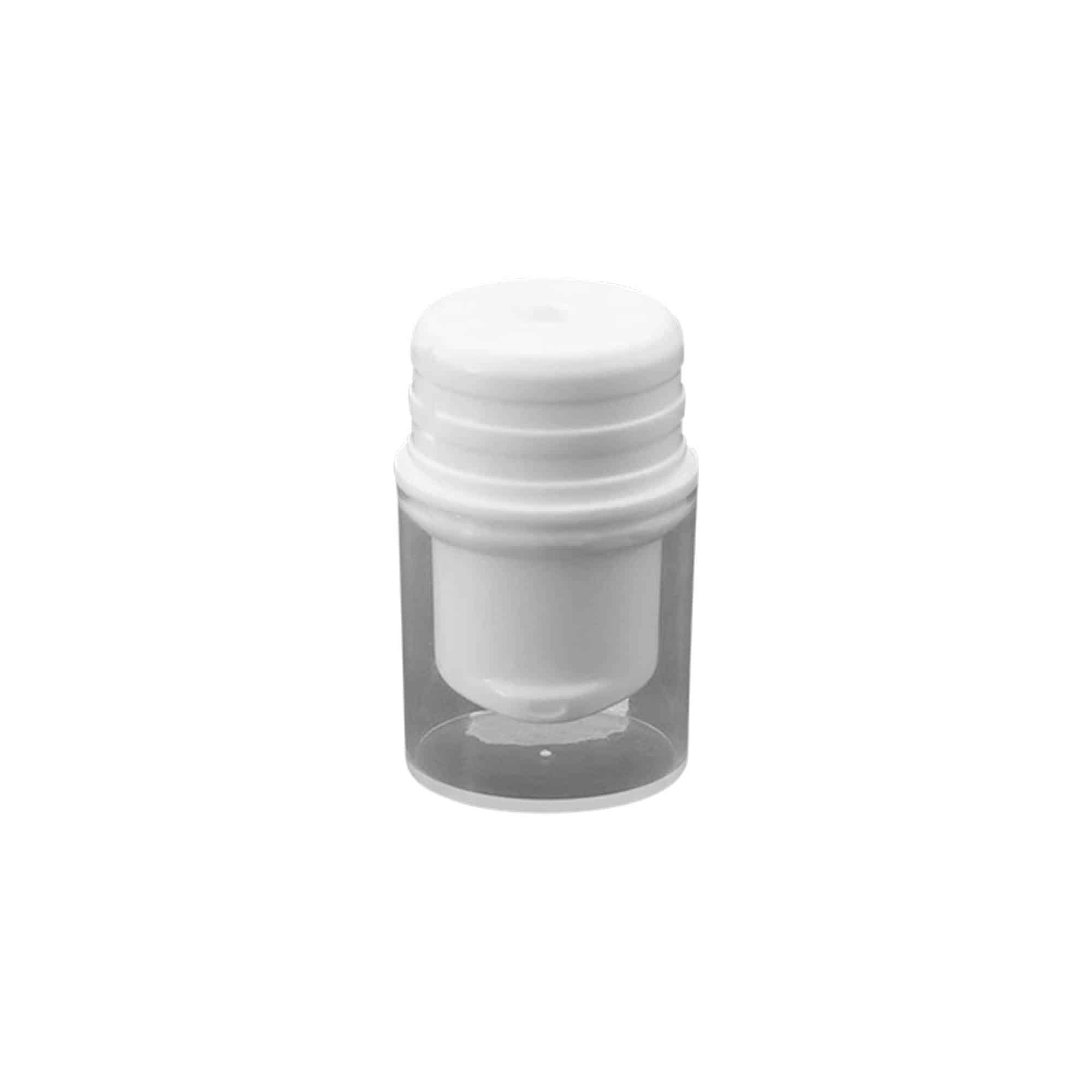 Cap de pompă distribuitor airless „Nano”, plastic PP, alb Cap de pompă distribuitor airless „Nano”, plastic PP, alb
