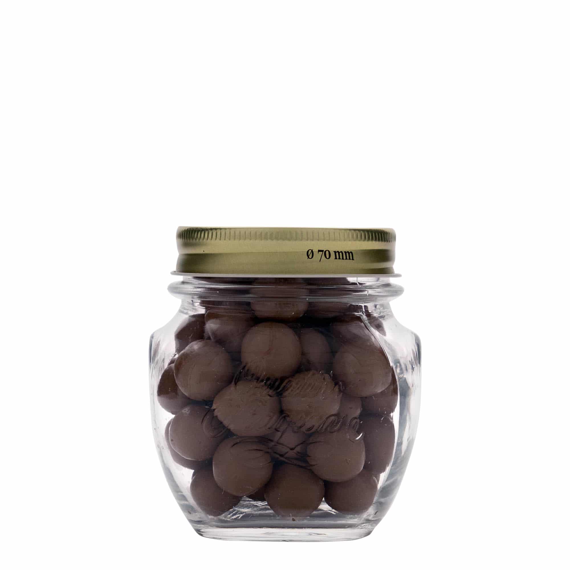 300 ml borcan pentru bijuterii 'Quattro Stagioni', gură: capac cu filet