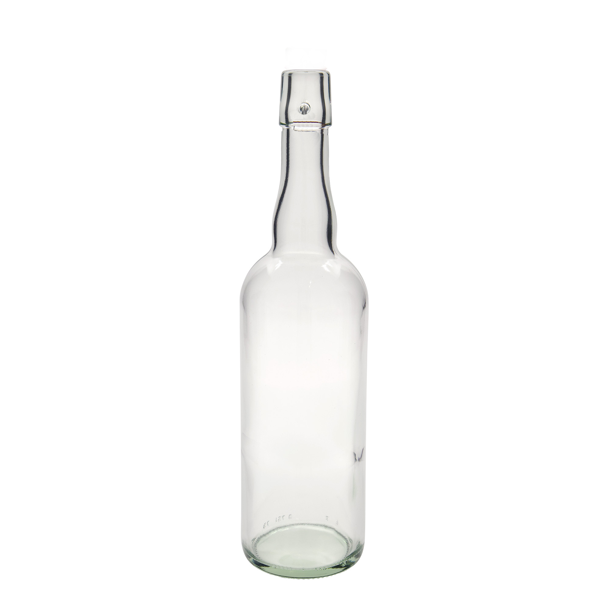 750 ml sticlă de bere Belgia, sticlă, gura: capac cu clemă