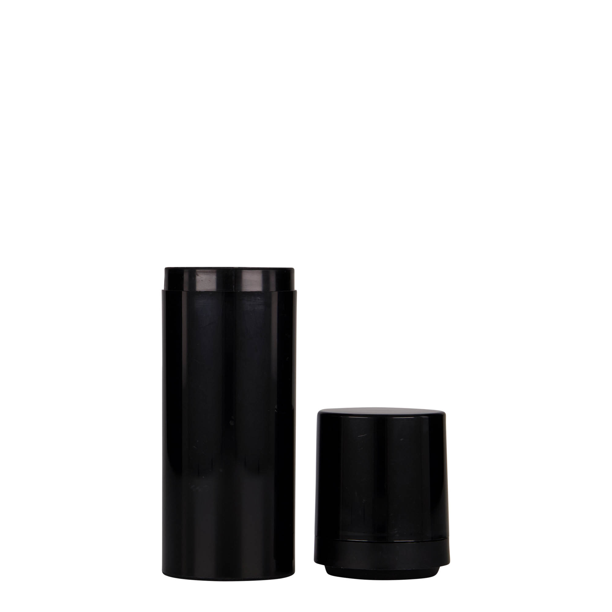 50 ml dozator airless „Mezzo”, plastic PP, negru