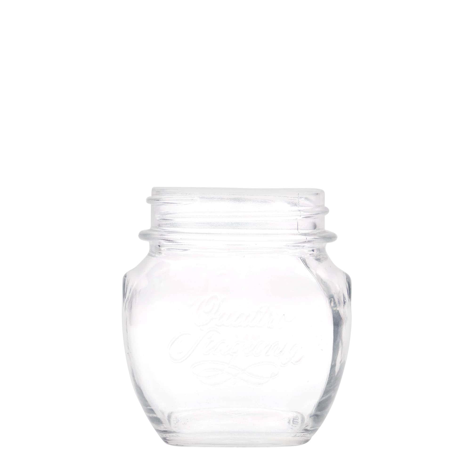 300 ml borcan pentru bijuterii 'Quattro Stagioni', gură: capac cu filet