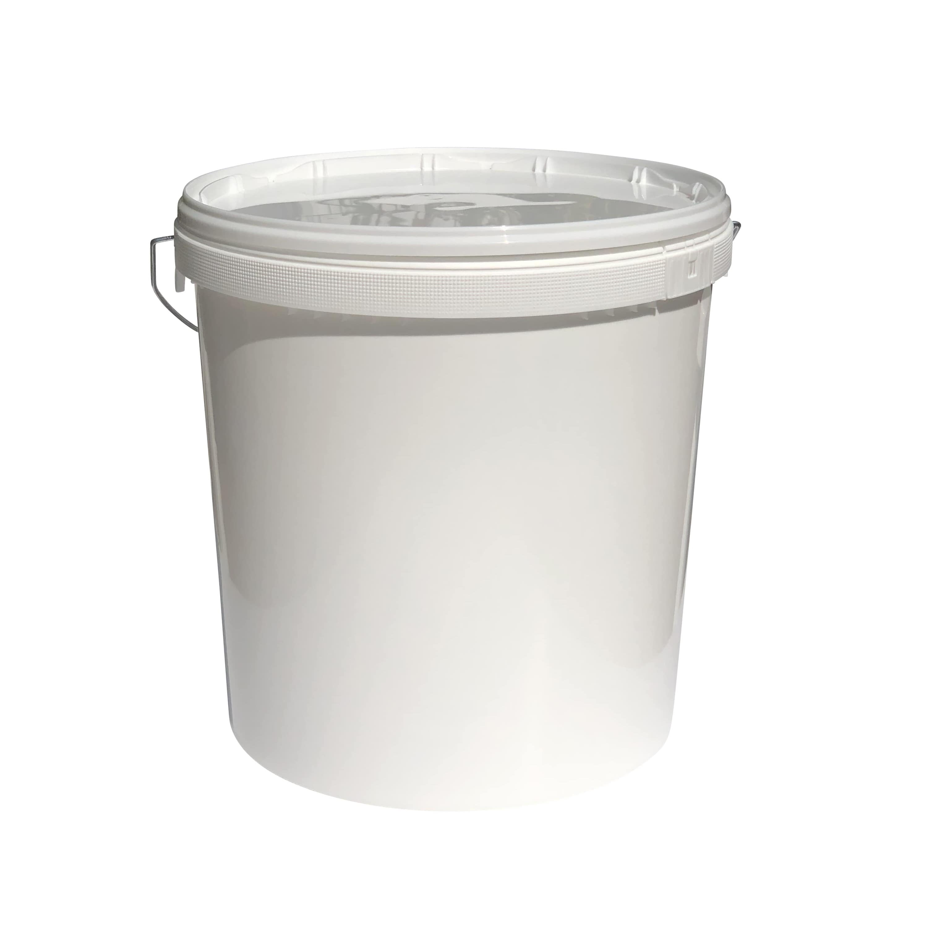Capac pentru găleată de 5-6 l, plastic PP, alb