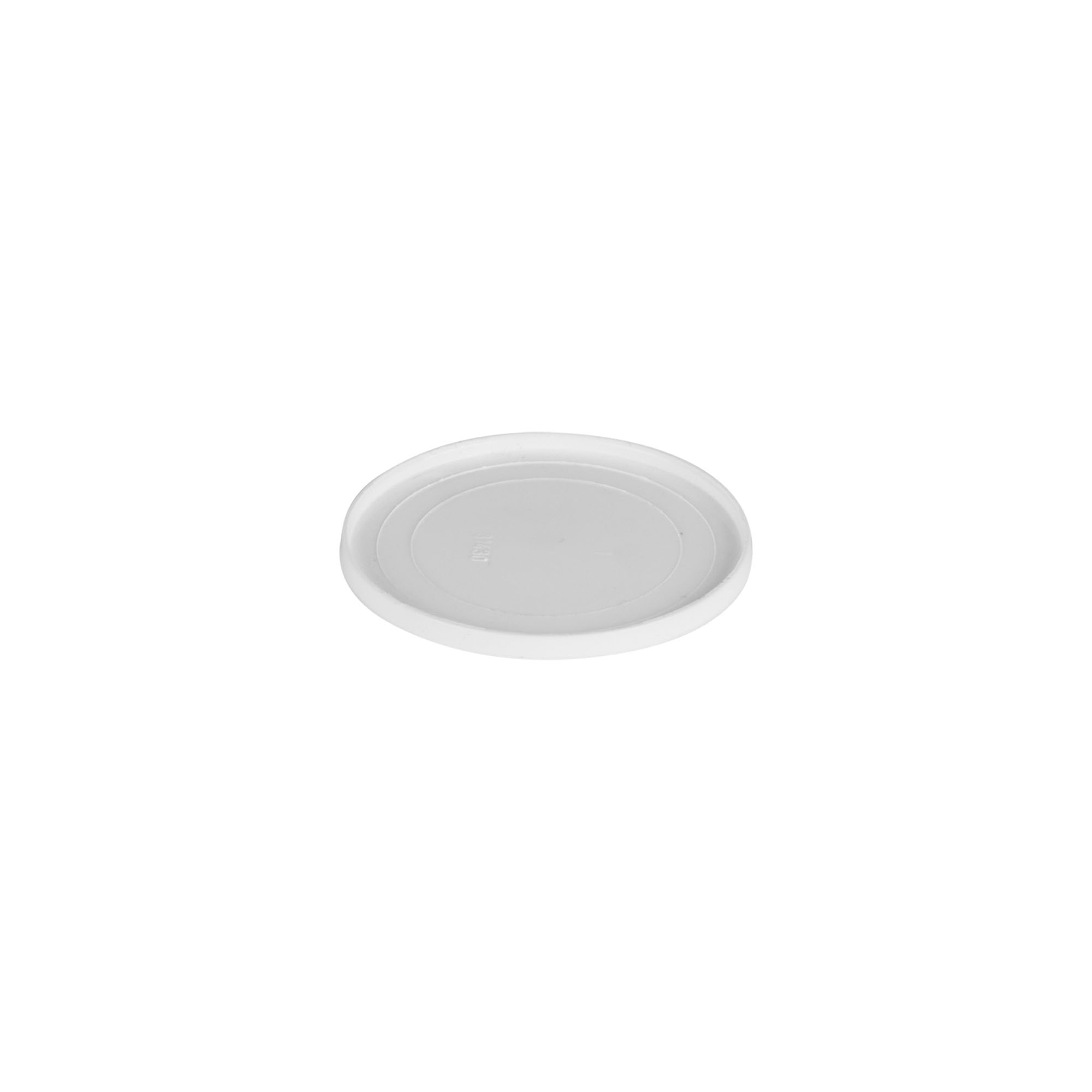 Disc de acoperire pentru 15 ml „Bianca”, plastic PP, alb