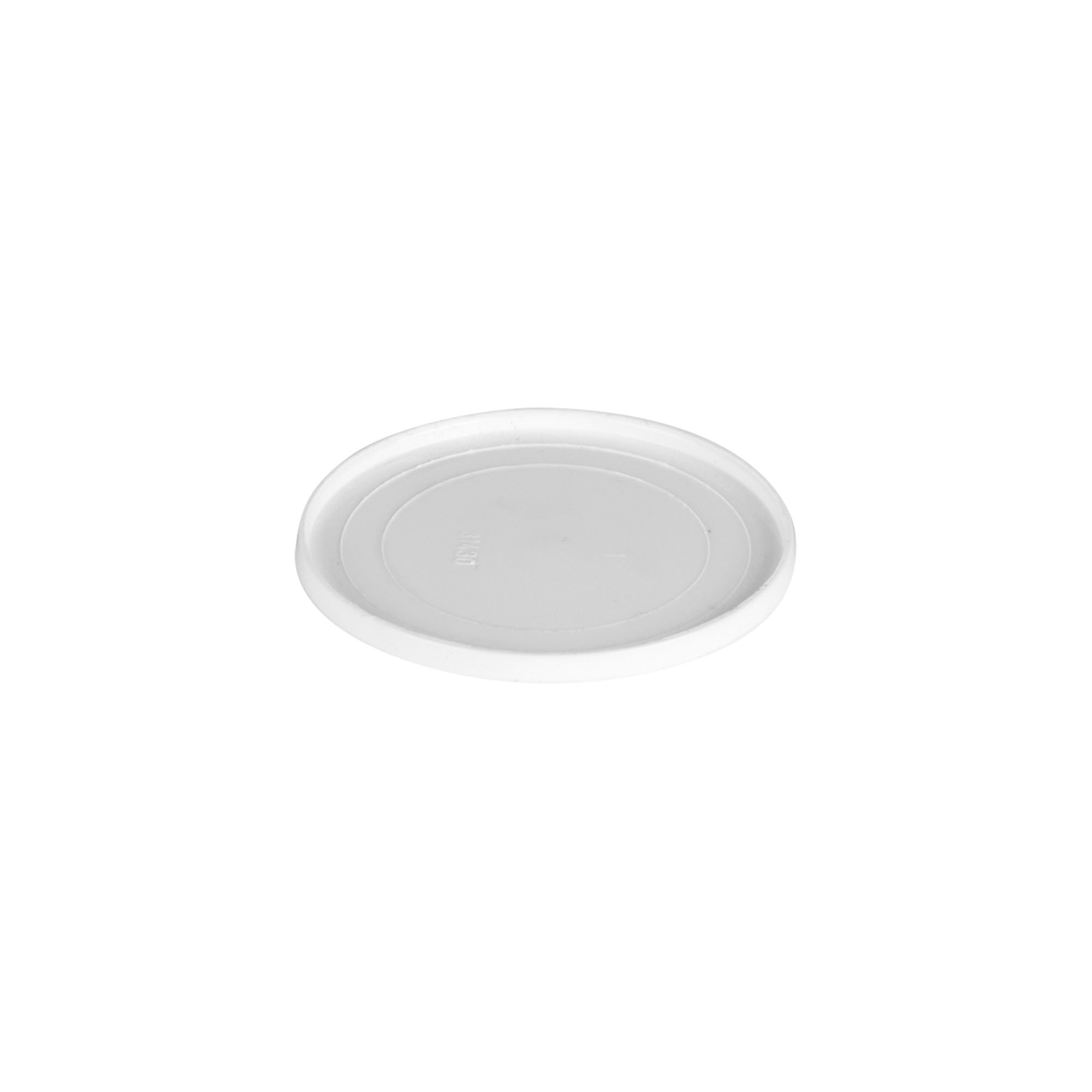 Disc de acoperire pentru 30 ml „Bianca”, plastic PP, alb
