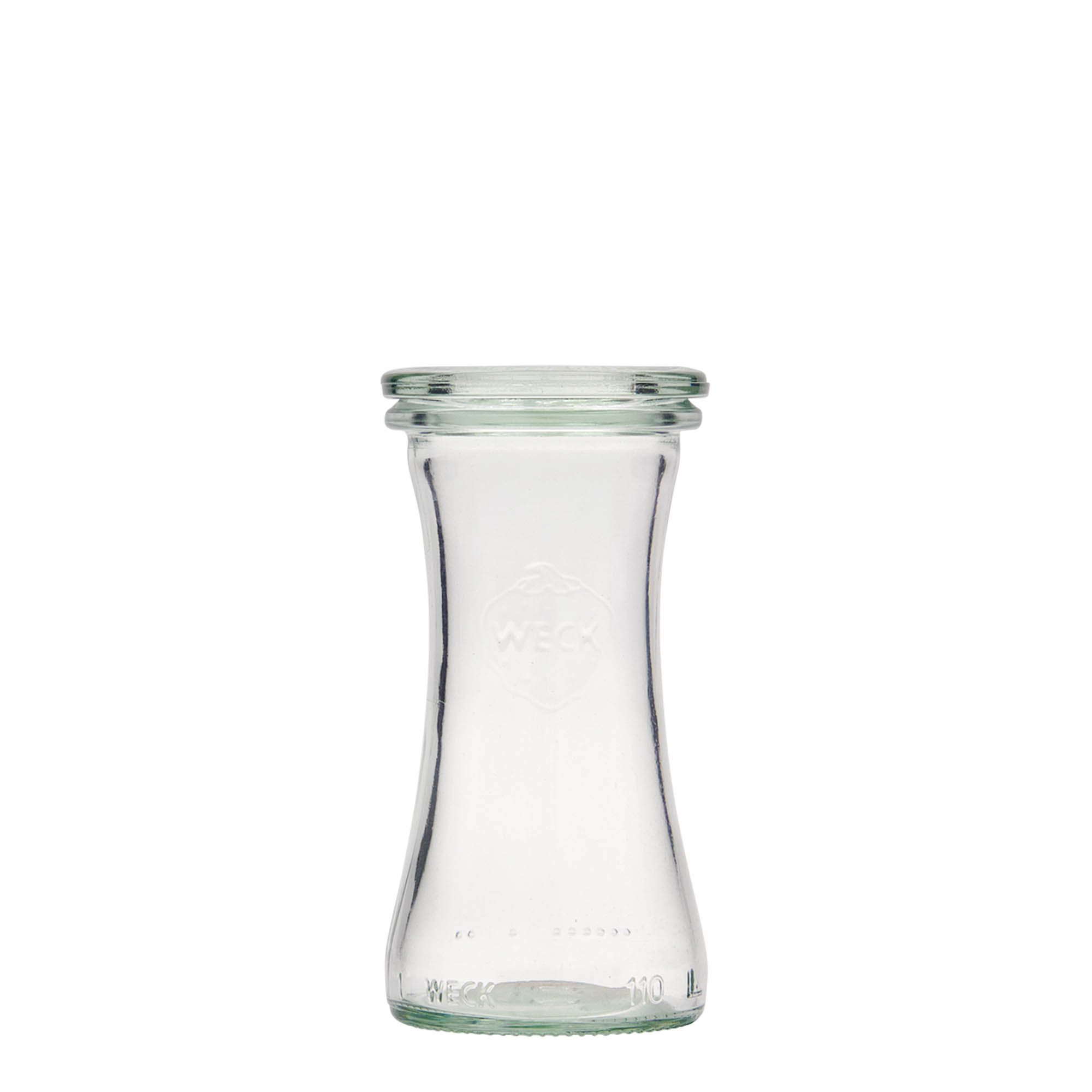 110 ml borcan WECK pentru delicatese, gură: margine rotundă 110 ml borcan WECK pentru delicatese, gură: margine rotundă