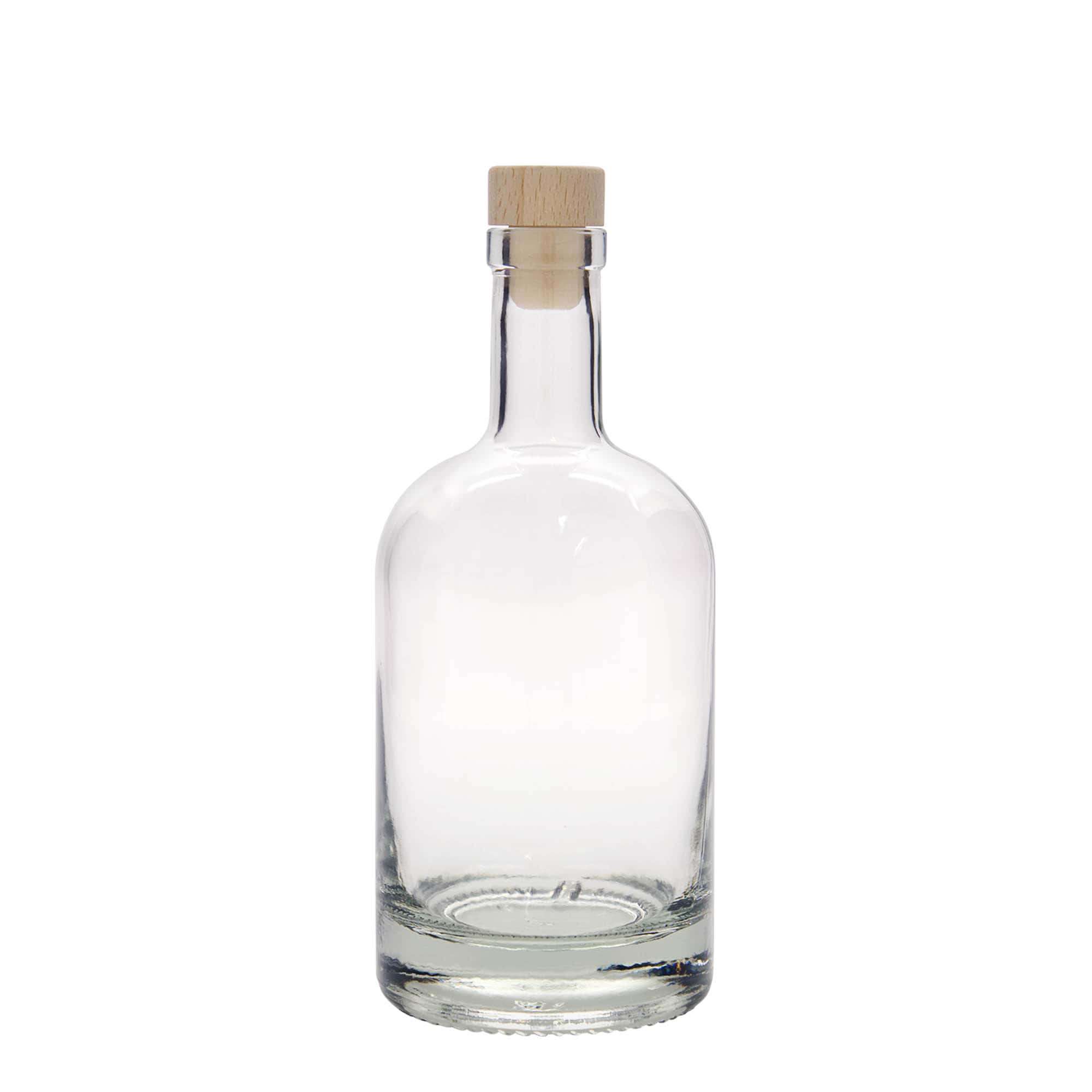 Sticlă de sticlă de 500 ml „First Class”, gura: dop de plută Sticlă de sticlă de 500 ml „First Class”, gura: dop de plută