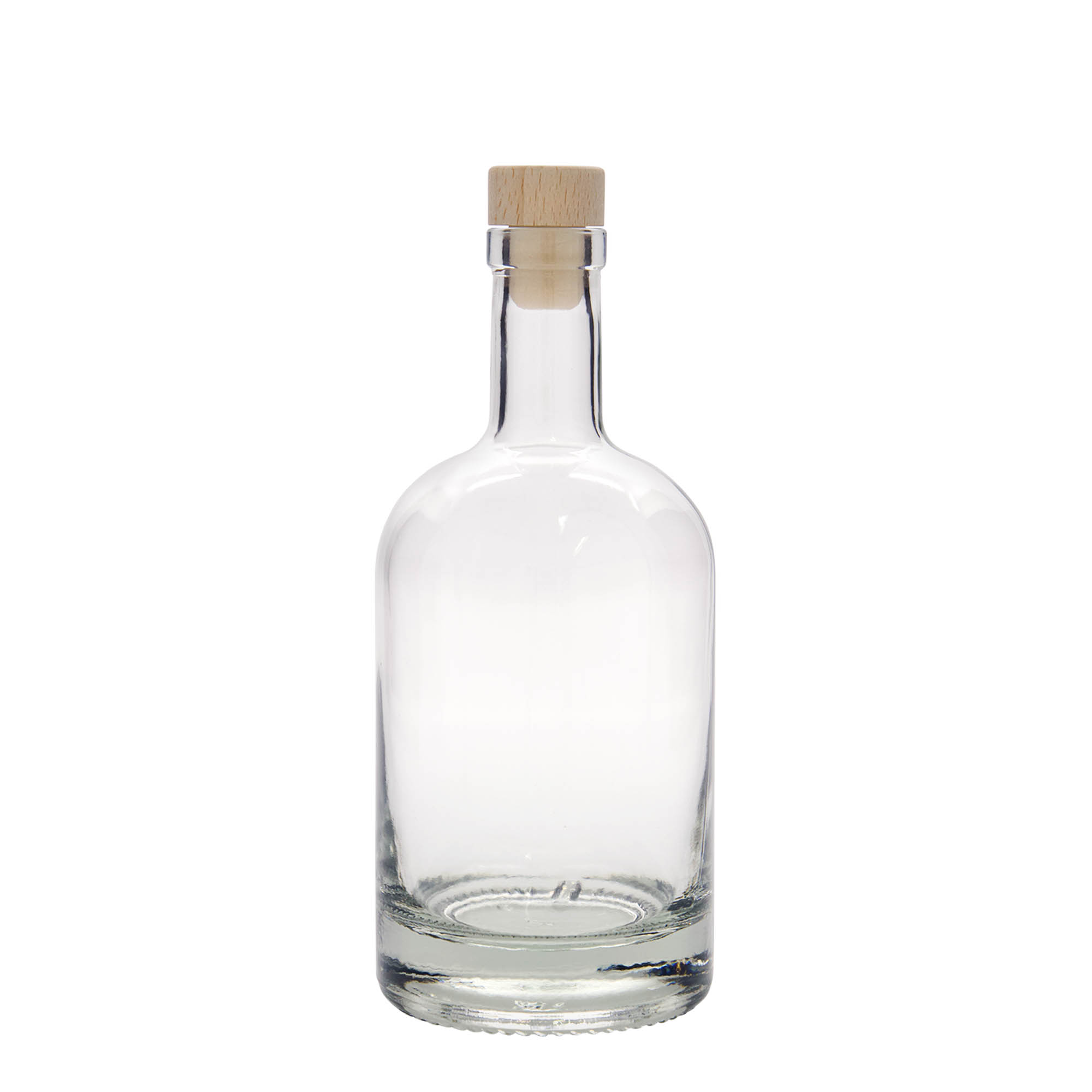 Sticlă de sticlă de 500 ml „First Class”, gura: dop de plută Sticlă de sticlă de 500 ml „First Class”, gura: dop de plută