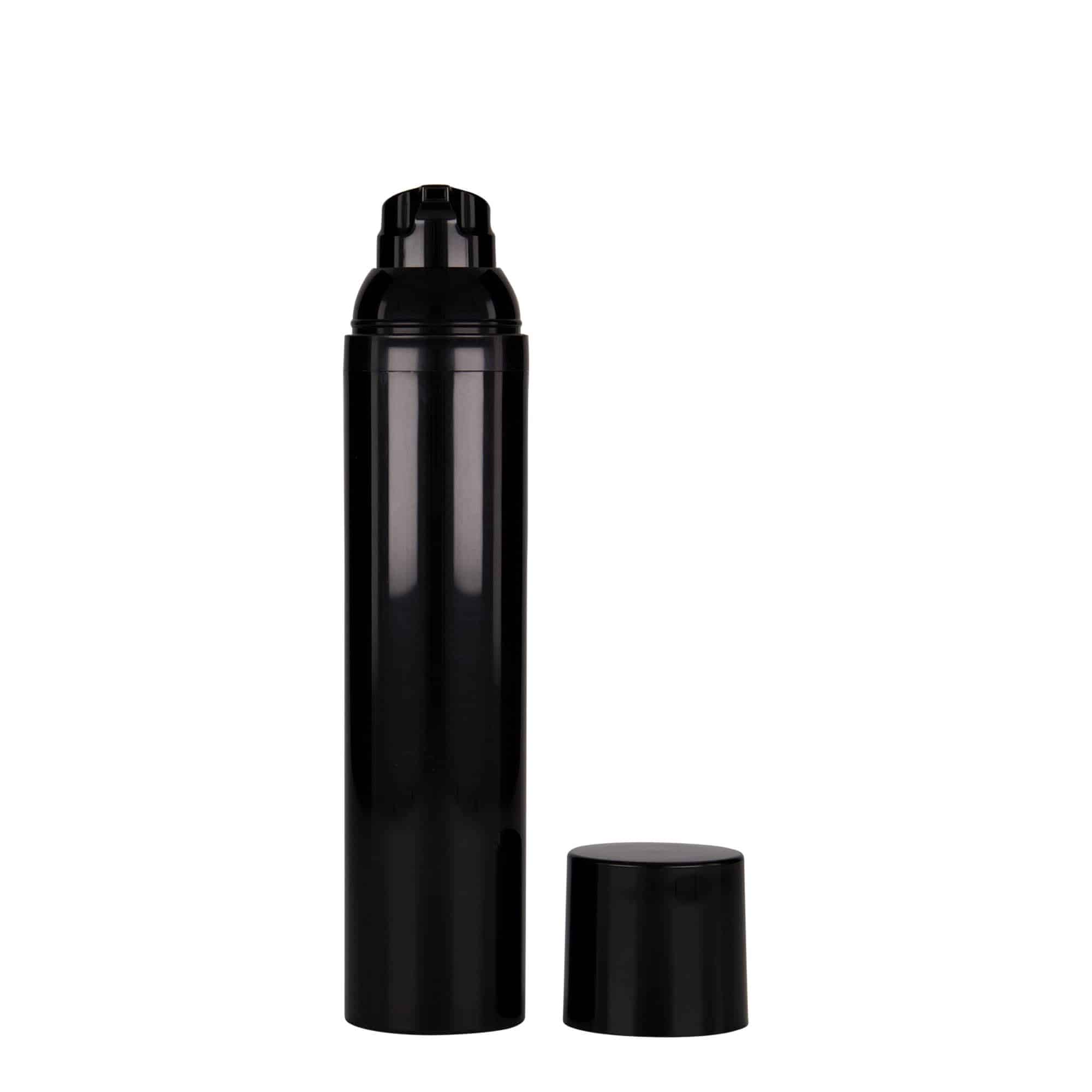100 ml dozator airless „Mezzo”, plastic PP, negru