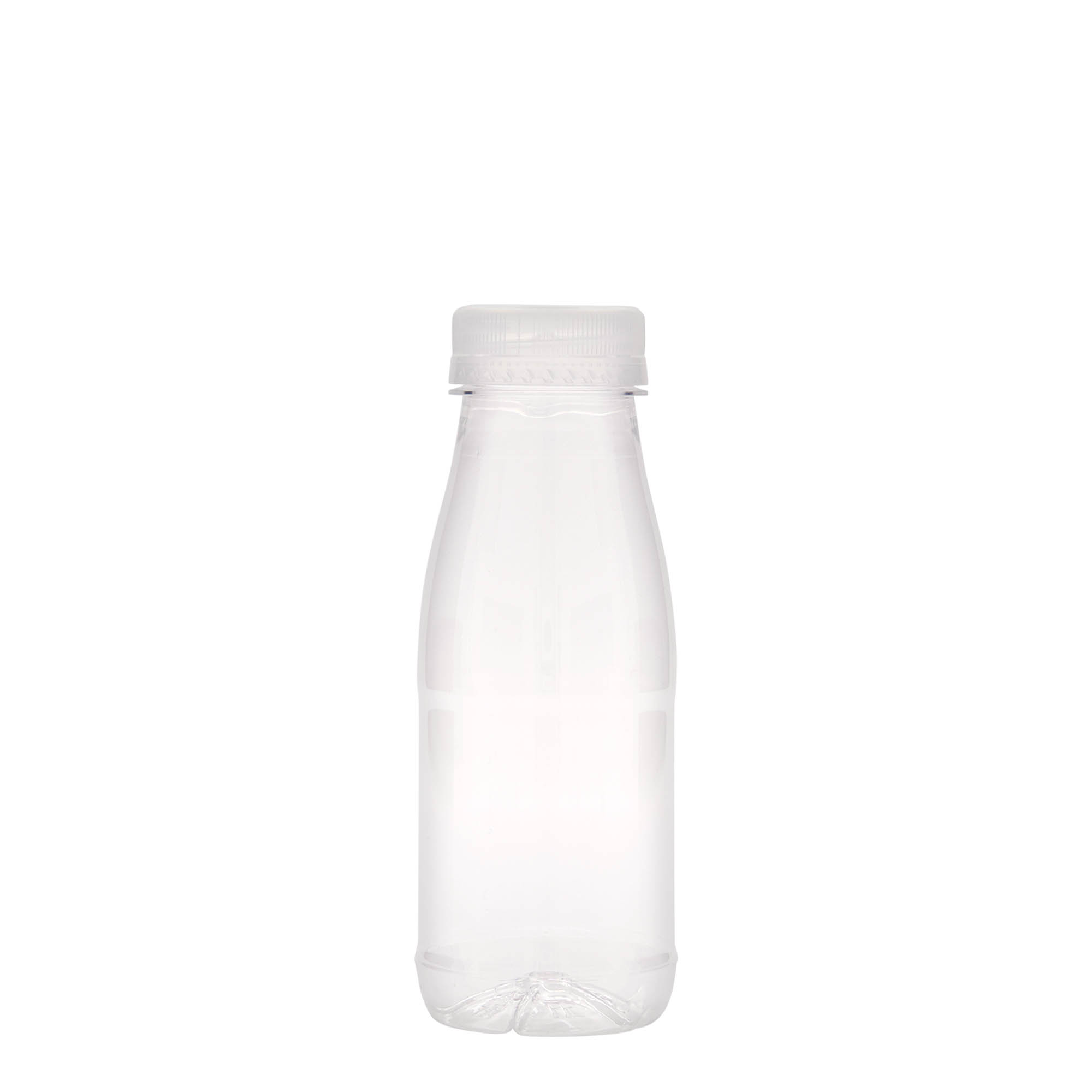 Sticlă PET de 250 ml „Milk and Juice”, plastic, gât: 38 mm Sticlă PET de 250 ml „Milk and Juice”, plastic, gât: 38 mm