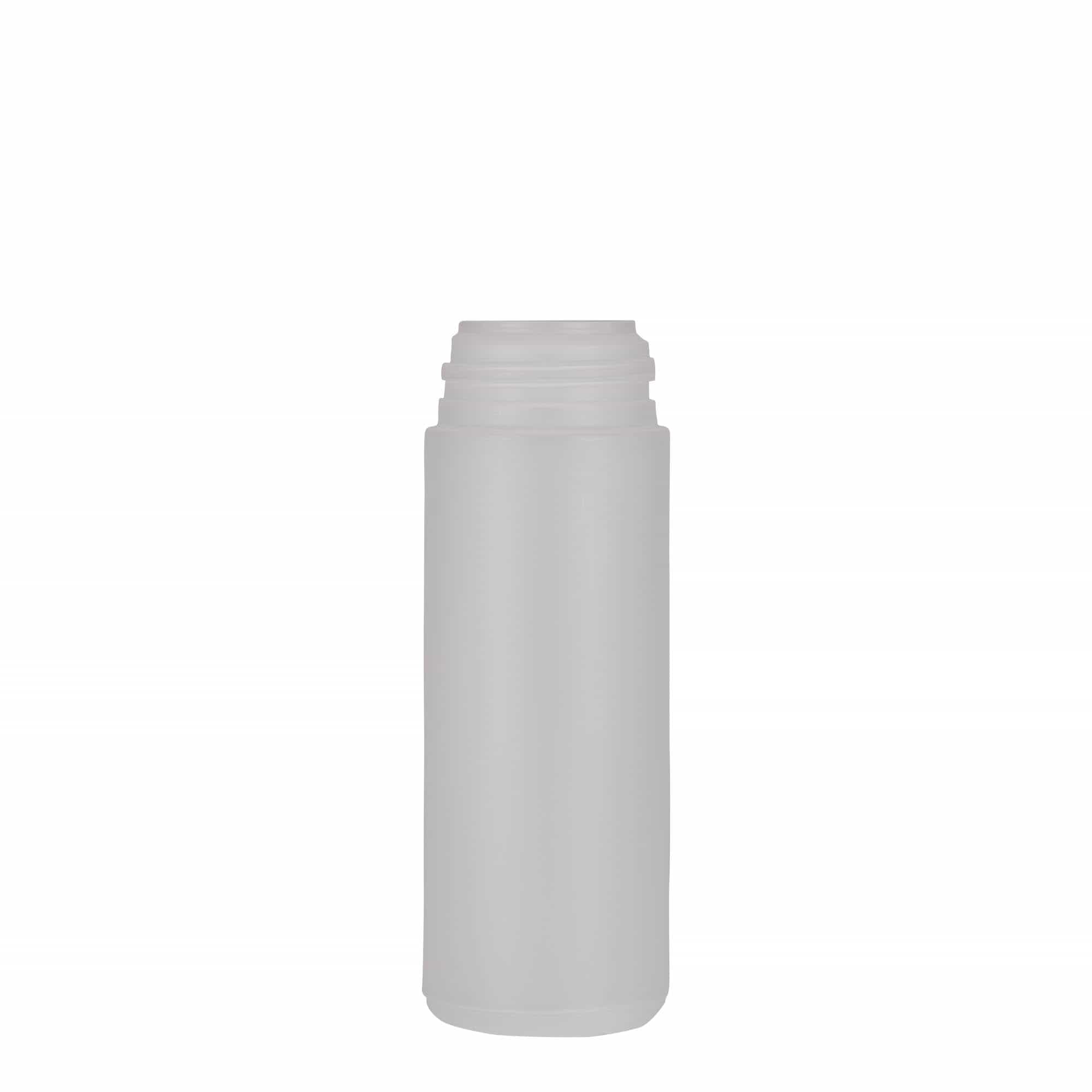 Flacon dozator de 150 ml „Foamer”, plastic PE, natural, gura: capac cu filet